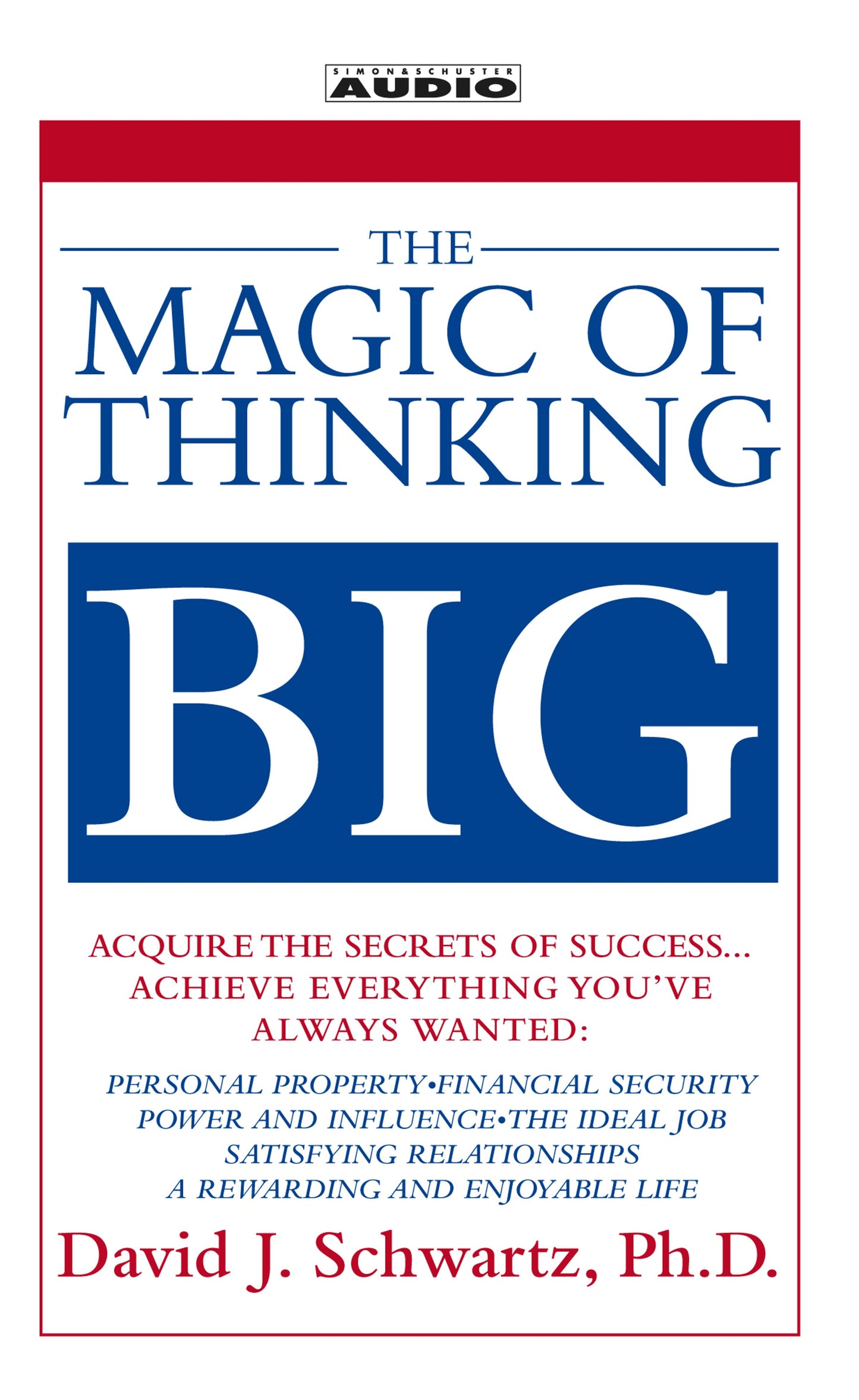 Magic of Thinking Big