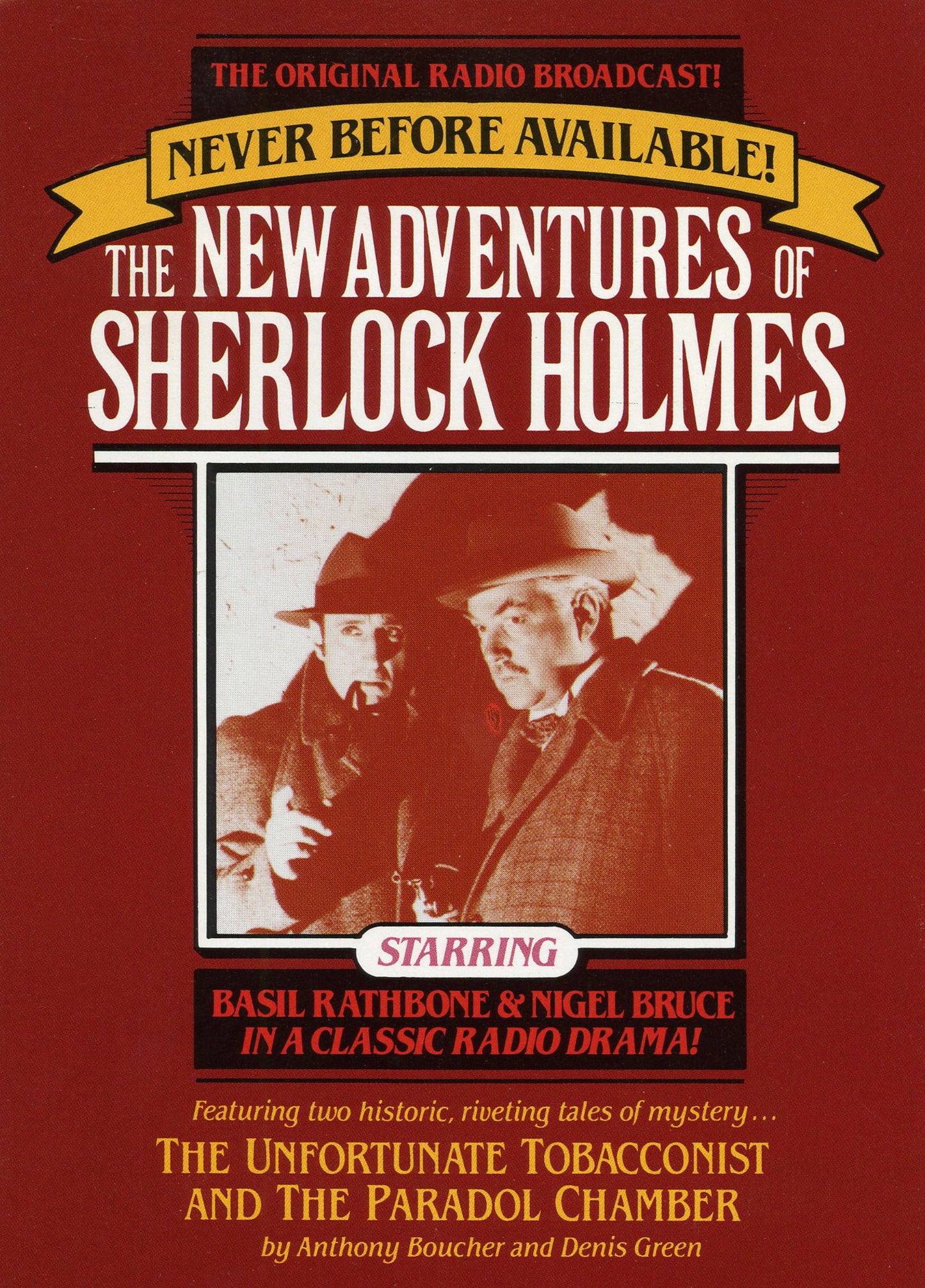 Unfortunate Tobacconist and The Paradol Chamber: The New Adventures of Sherlock Holmes, Episode #1