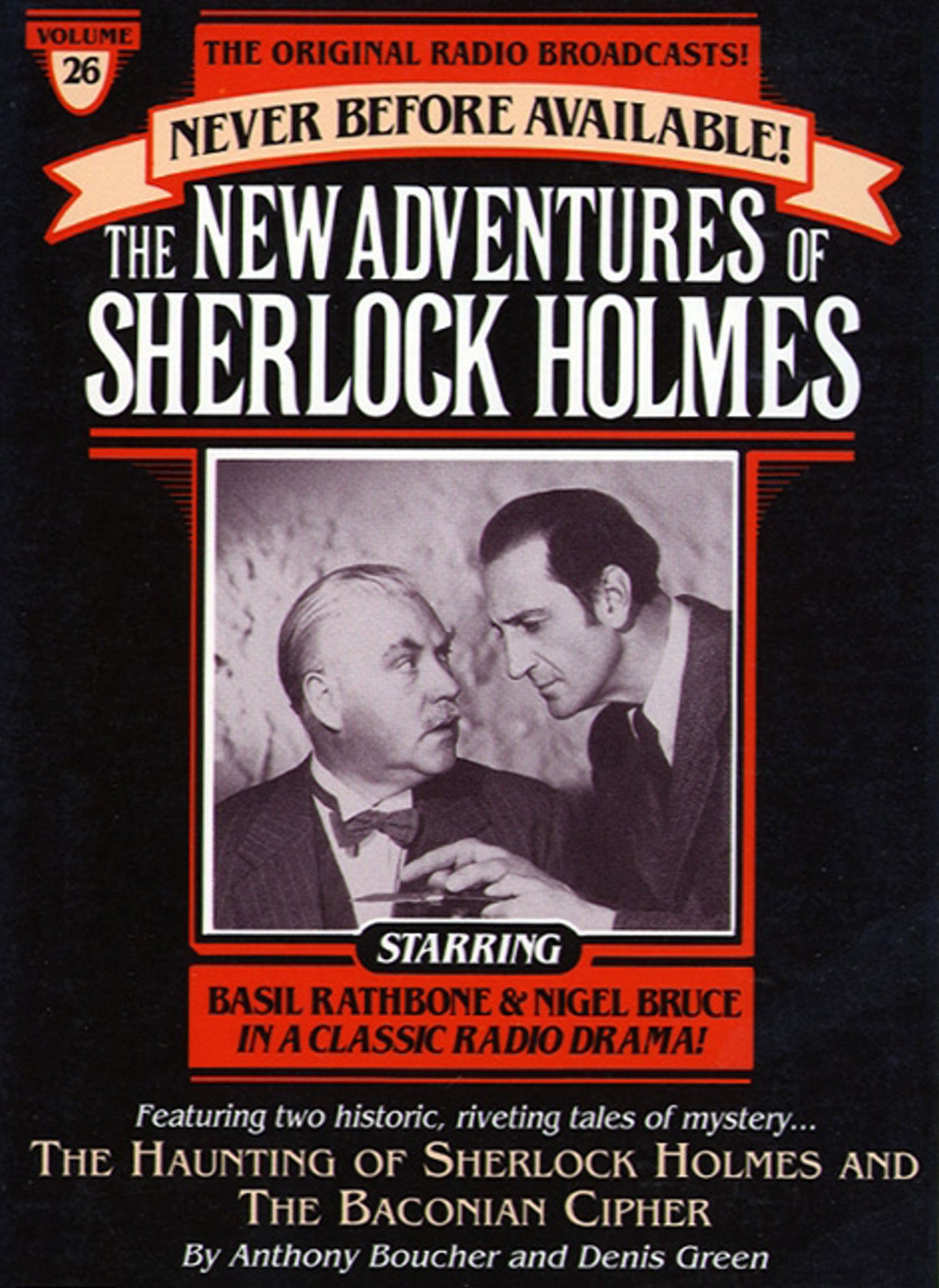 Haunting of Sherlock Holmes and Baconian Cipher: The New Adventures of Sherlock Holmes, Episode #26