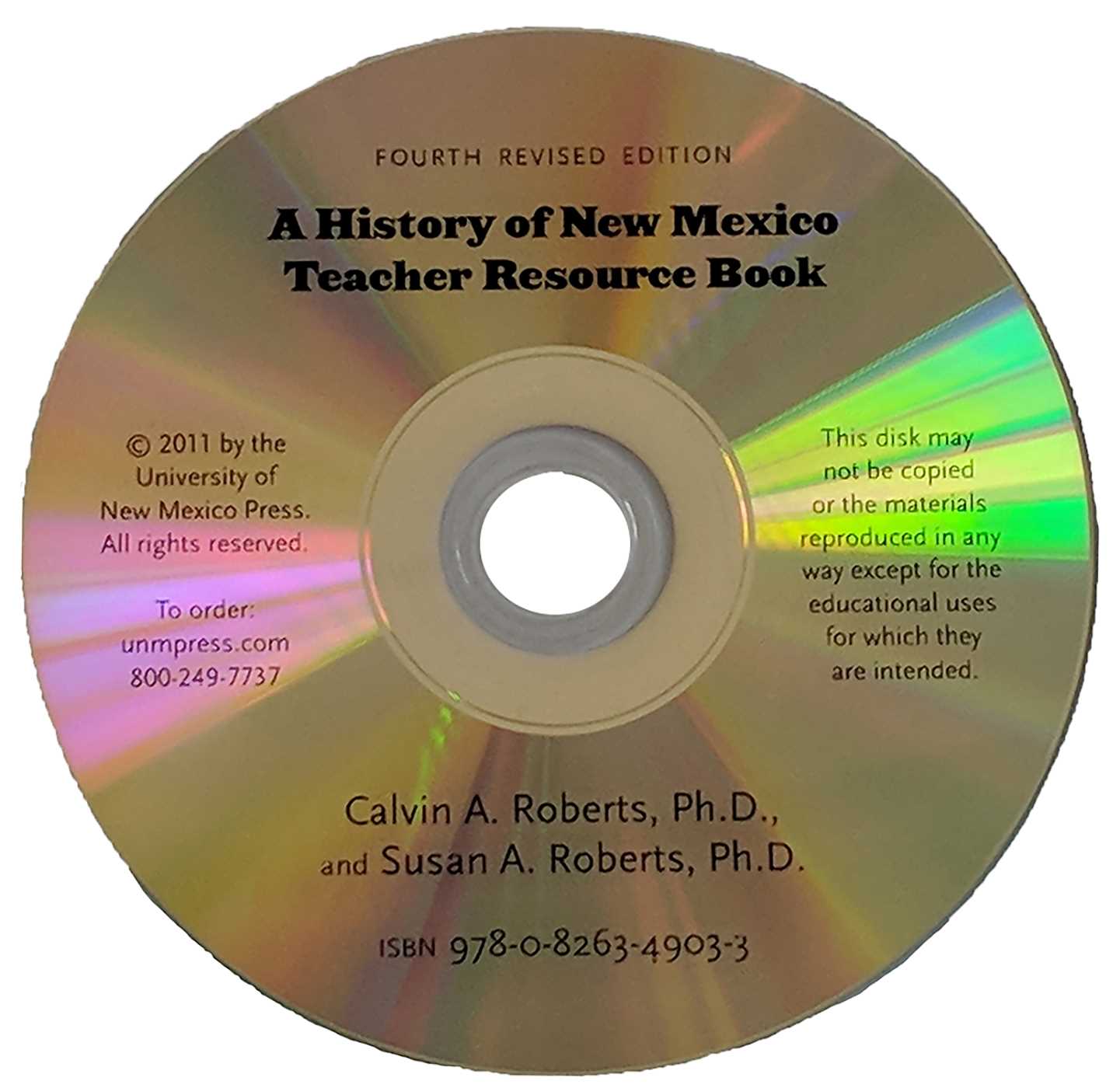 History of New Mexico, 4th Revised Edition, Teacher Resource Book
