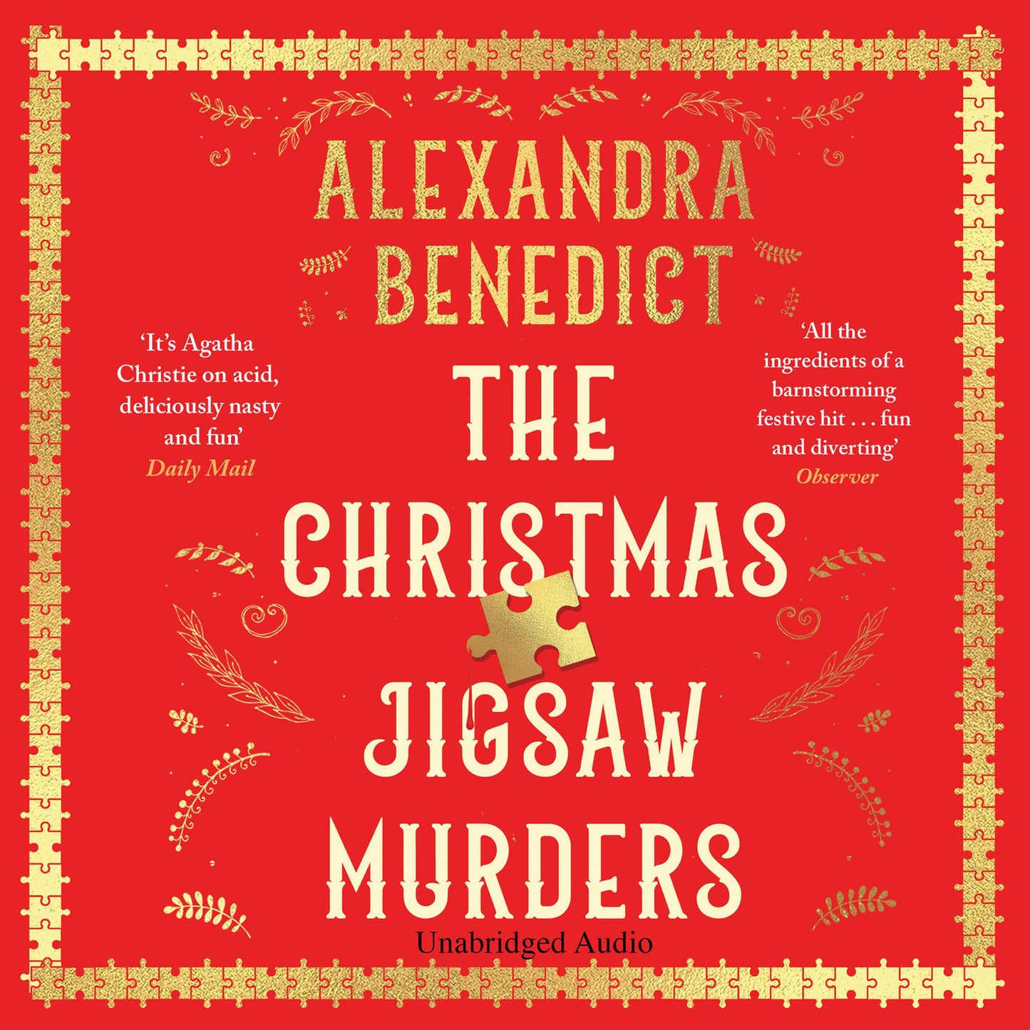 Christmas Jigsaw Murders: The deliciously dark Christmas cracker from the bestselling author of Murder on the Christmas Express