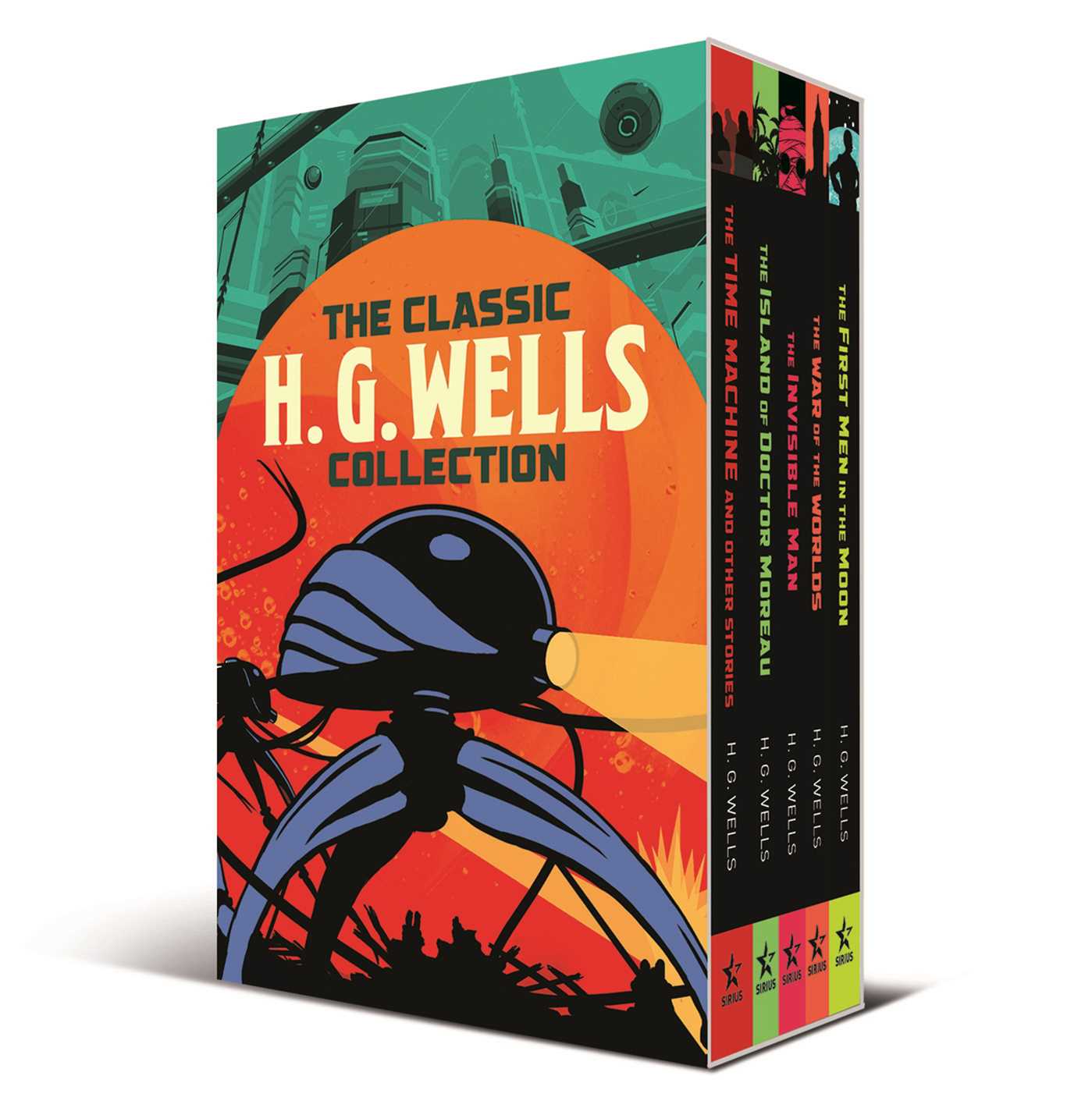 Classic H. G. Wells Collection: 5-Book Paperback Boxed Set