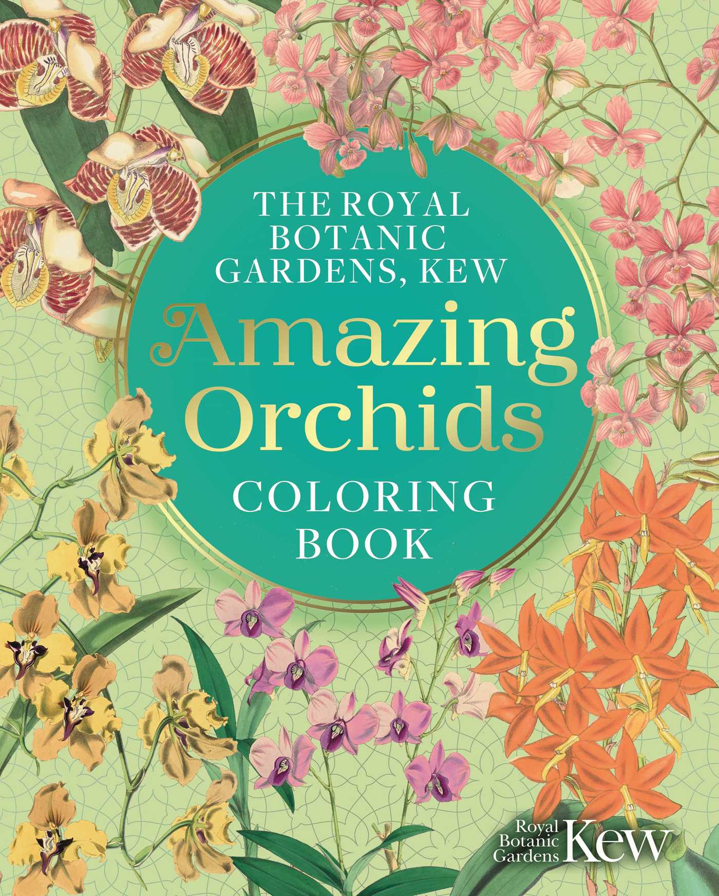 Royal Botanic Gardens, Kew Amazing Orchids Coloring Book