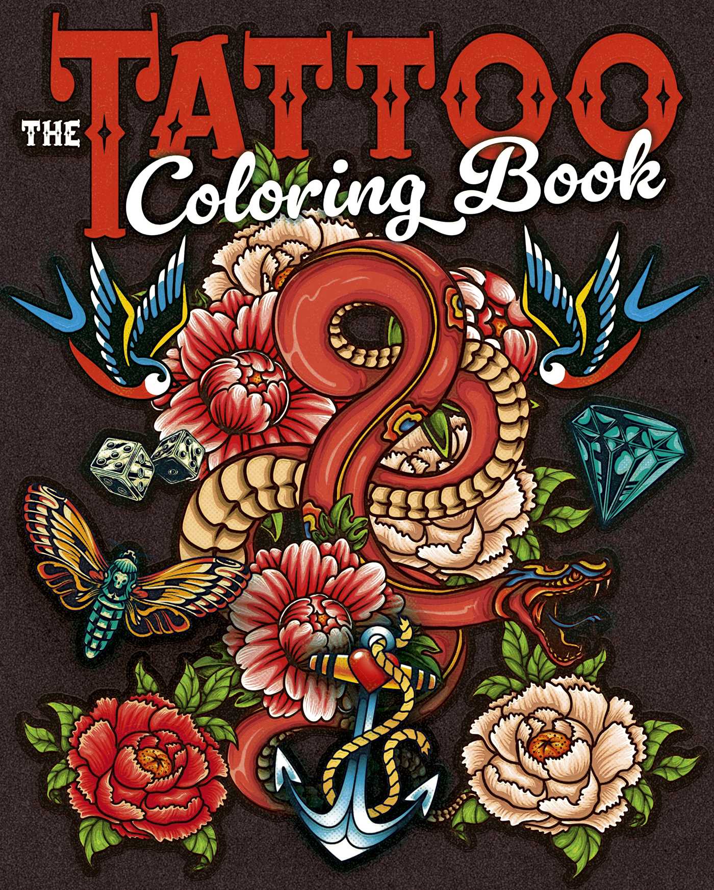 Tattoo Coloring Book: Over 45 Images to Colour