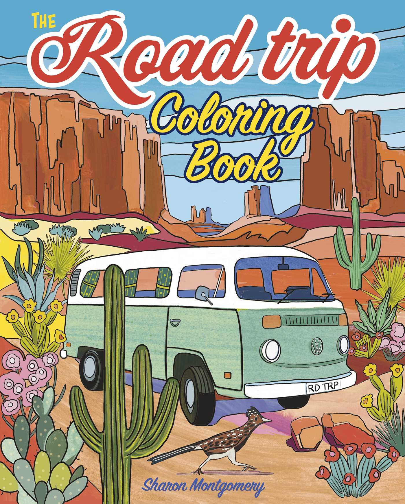Road Trip Coloring Book: Over 45 Scenic Images
