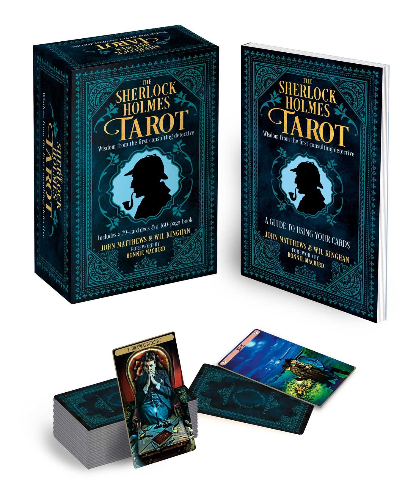 Sherlock Holmes Book & Tarot Deck: Wisdom from the First Consulting Detective