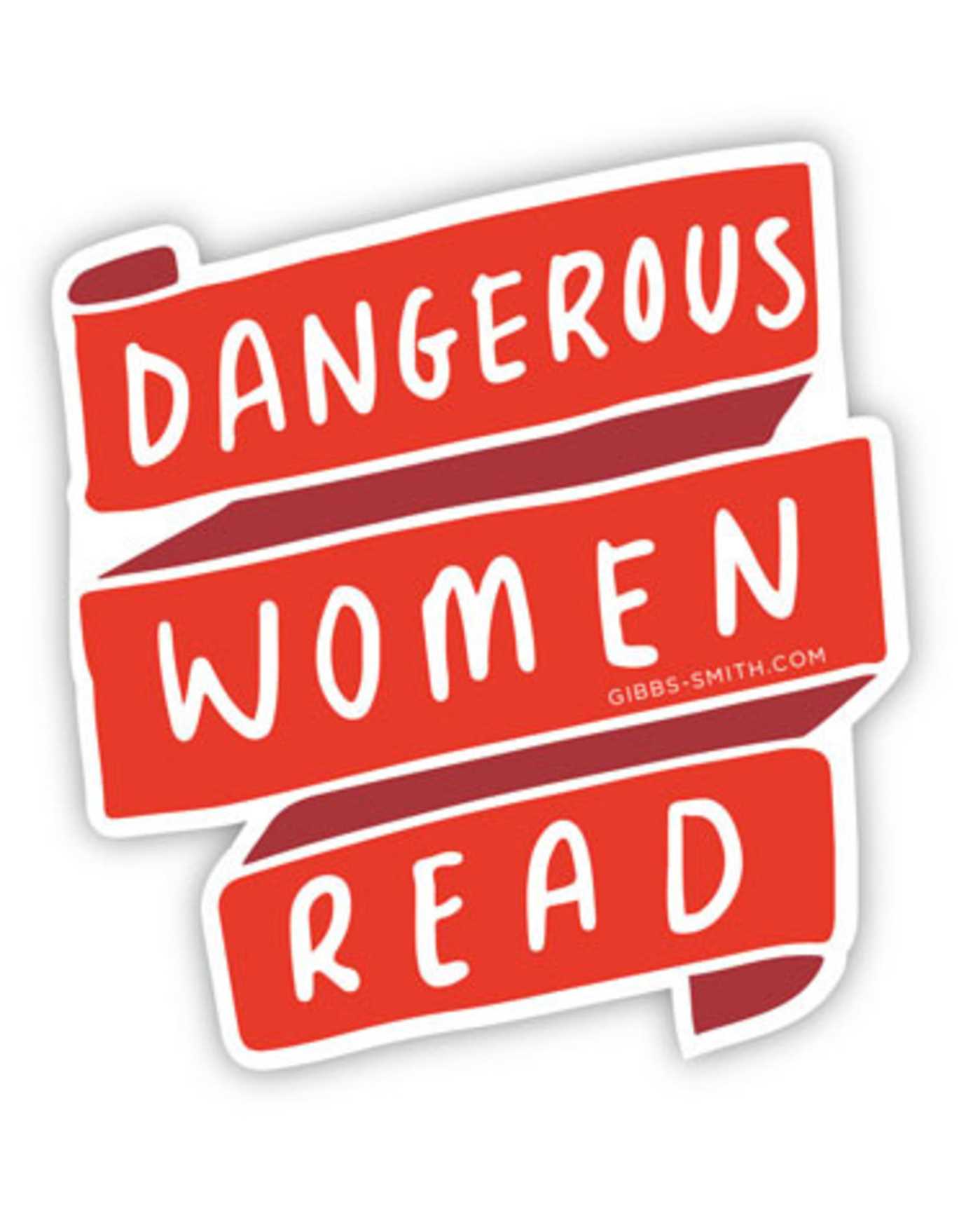 Dangerous Women Read Sticker (Pack of 6)