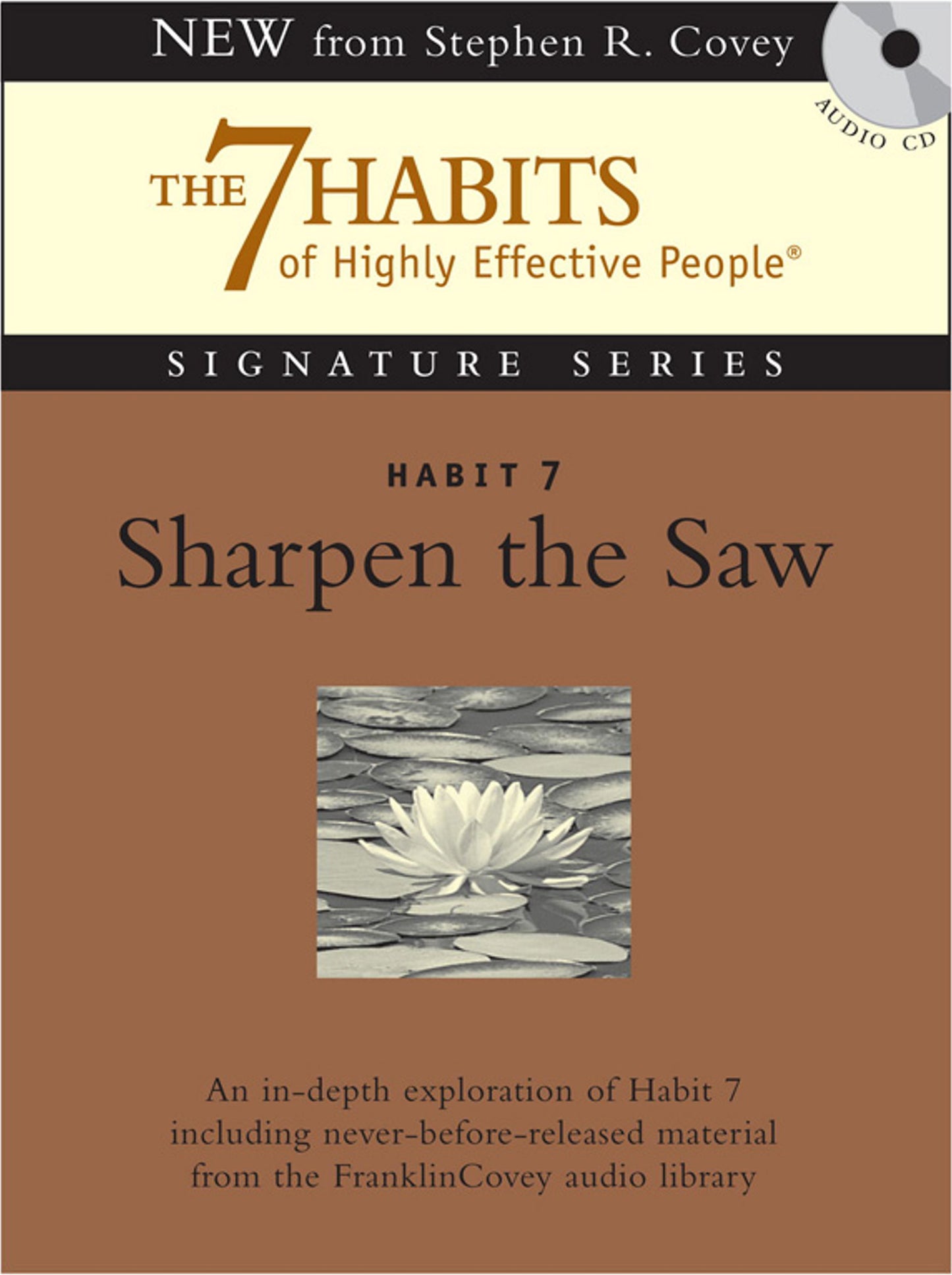 Habit 7 Sharpen the Saw