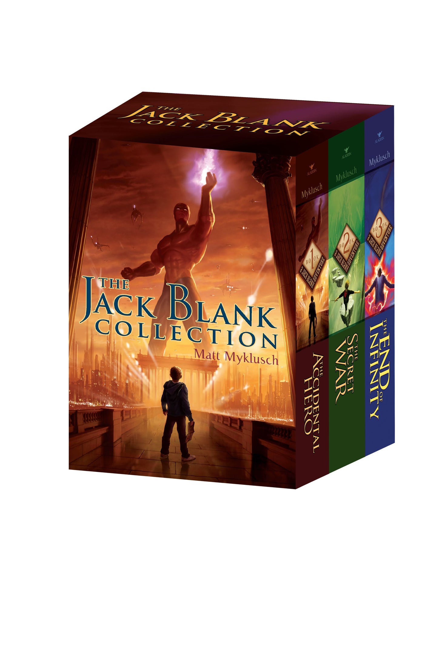 Jack Blank Collection (Boxed Set): The Accidental Hero; The Secret War; The End of Infinity