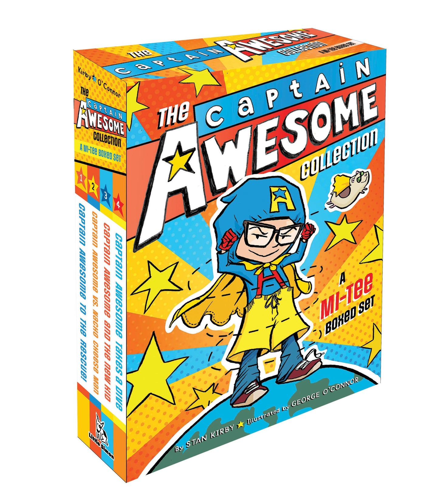 Captain Awesome Collection (Boxed Set): A MI-TEE Boxed Set: Captain Awesome to the Rescue!; Captain Awesome vs. Nacho Cheese Man; Captain Awesome and the New Kid; Captain Awesome Takes a Dive