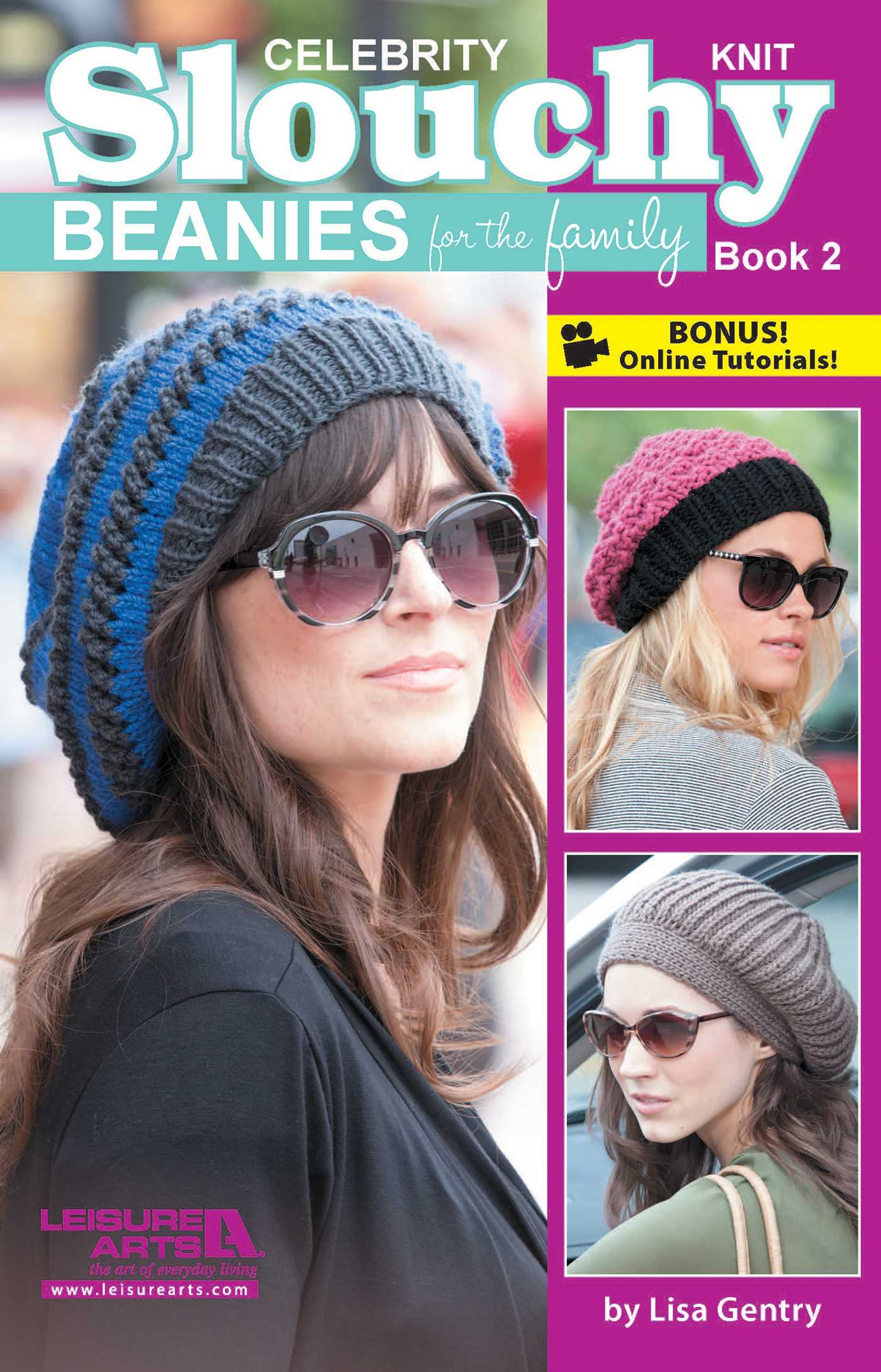 Knit Celebrity Slouchy Beanies for the Family Book 2