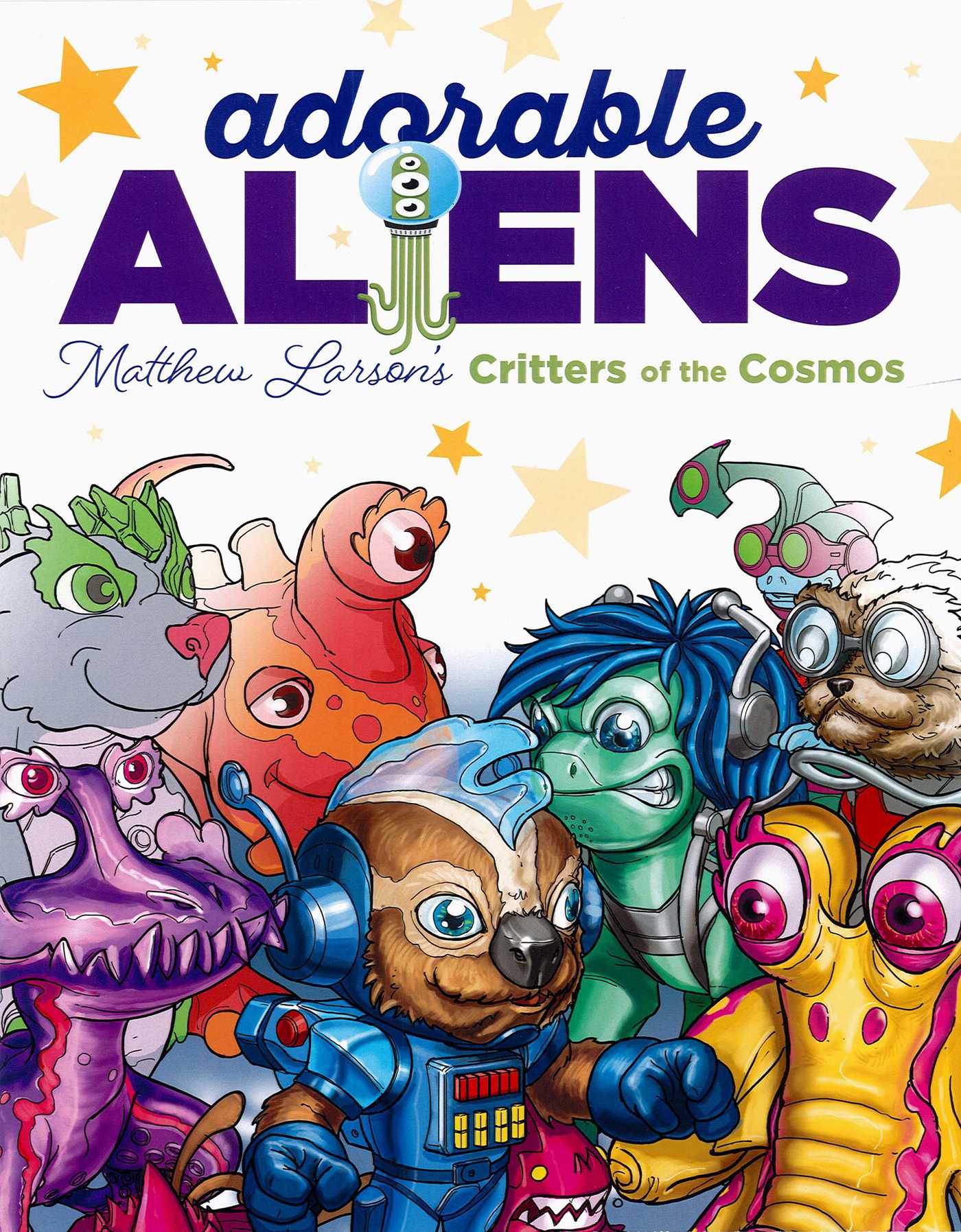 Adorable Aliens Coloring Book
