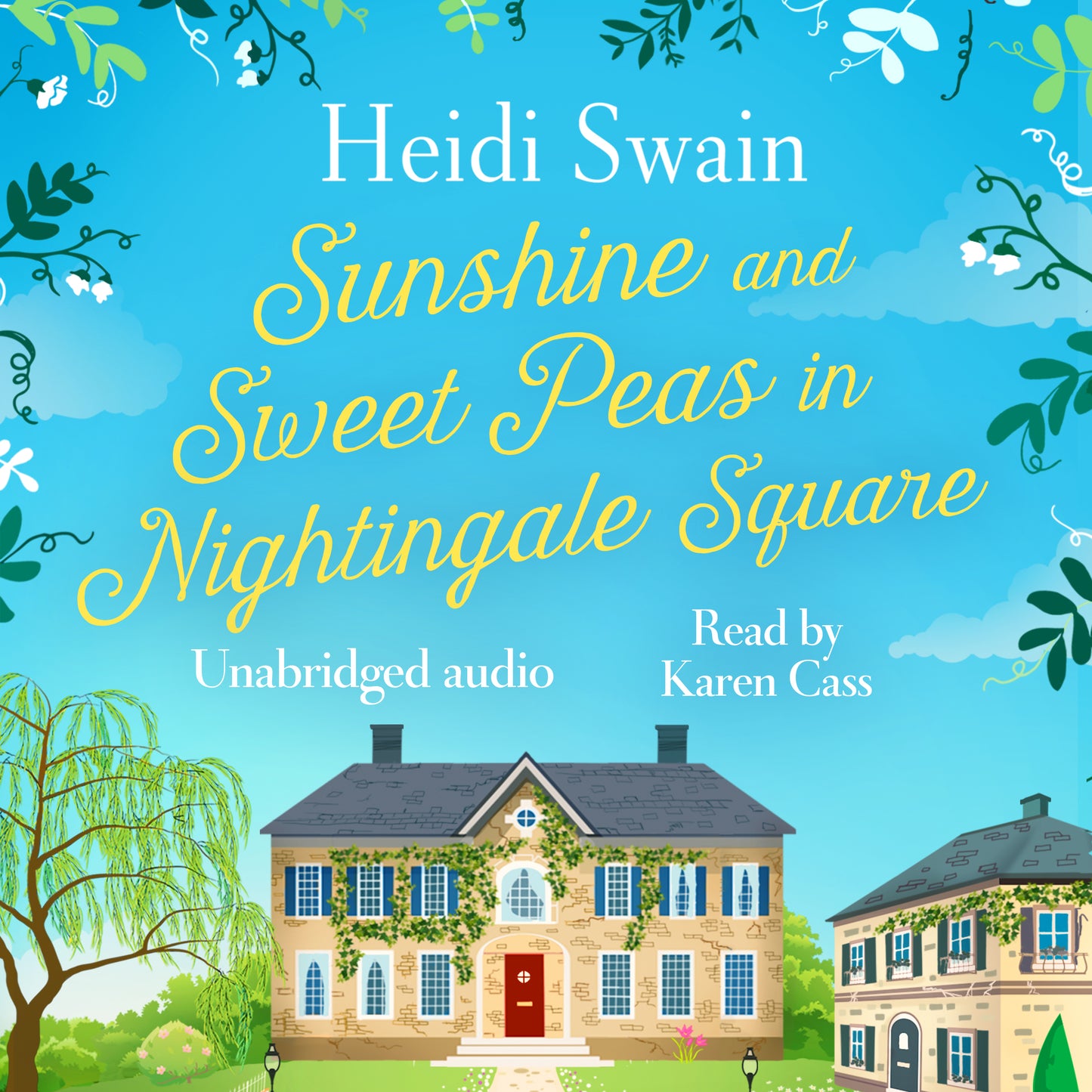 Sunshine and Sweet Peas in Nightingale Square