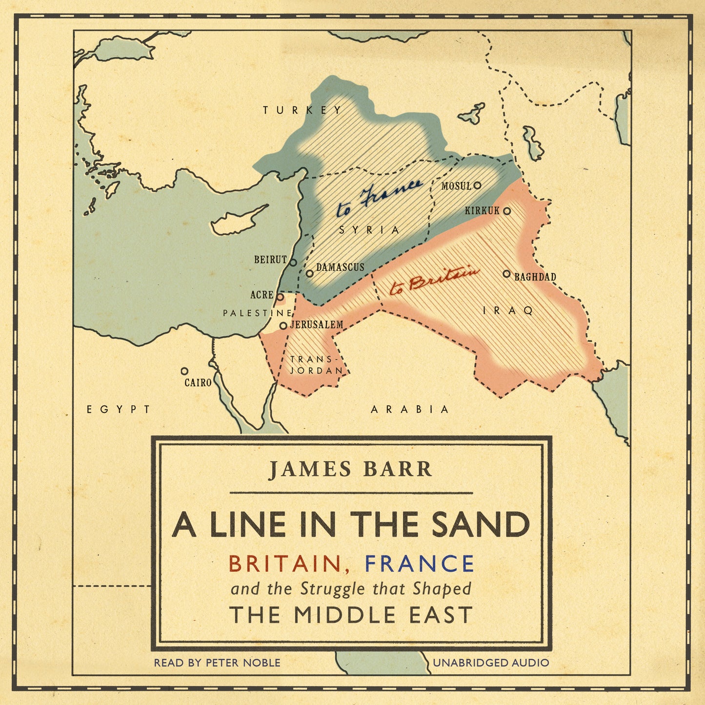 Line in the Sand: Britain, France and the struggle that shaped the Middle East
