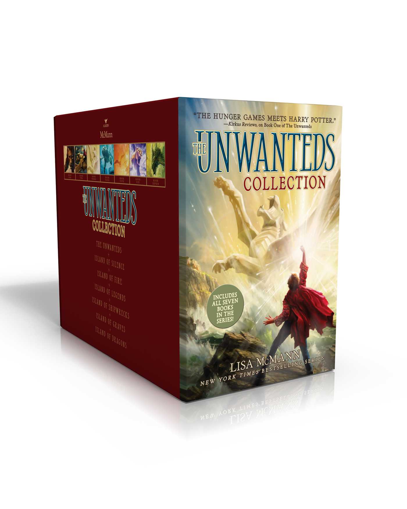 Unwanteds Collection (Boxed Set): The Unwanteds; Island of Silence; Island of Fire; Island of Legends; Island of Shipwrecks; Island of Graves; Island of Dragons