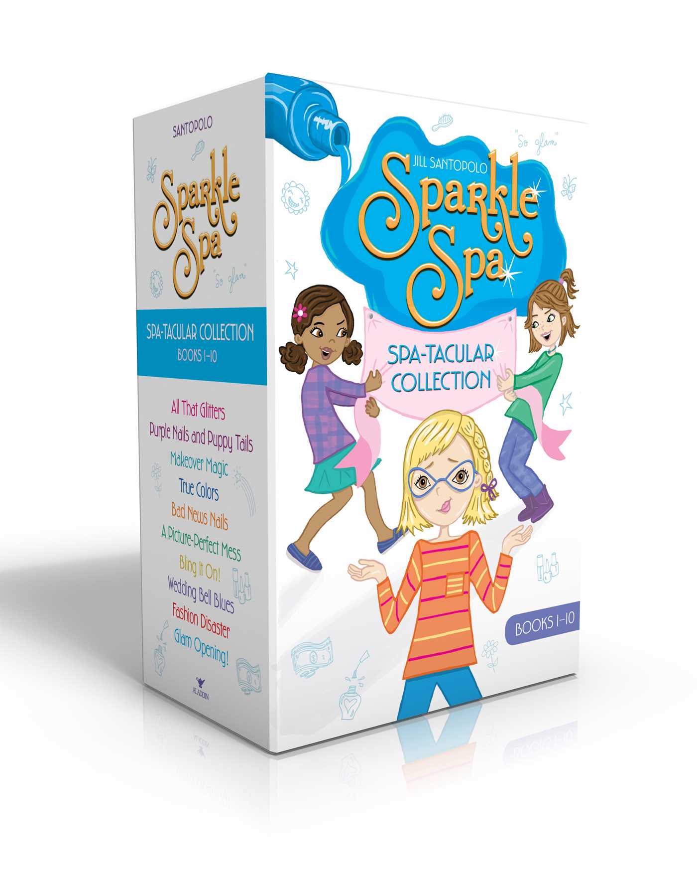 Sparkle Spa Spa-tacular Collection Books 1-10 (Boxed Set)