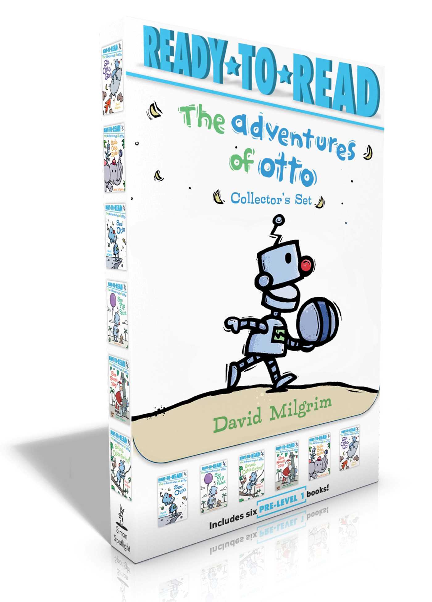 Adventures of Otto Collector's Set (Boxed Set): See Otto; See Pip Point; Swing, Otto, Swing!; See Santa Nap; Ride, Otto, Ride!; Go, Otto, Go!