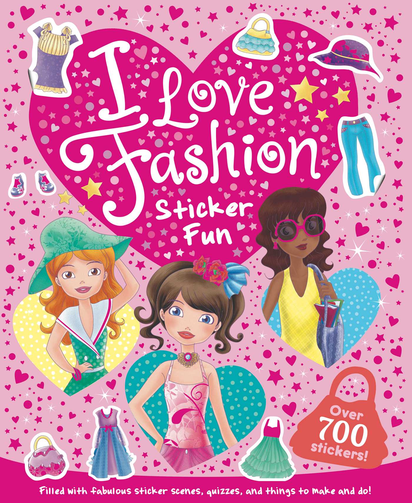 I Love Fashion Sticker Fun