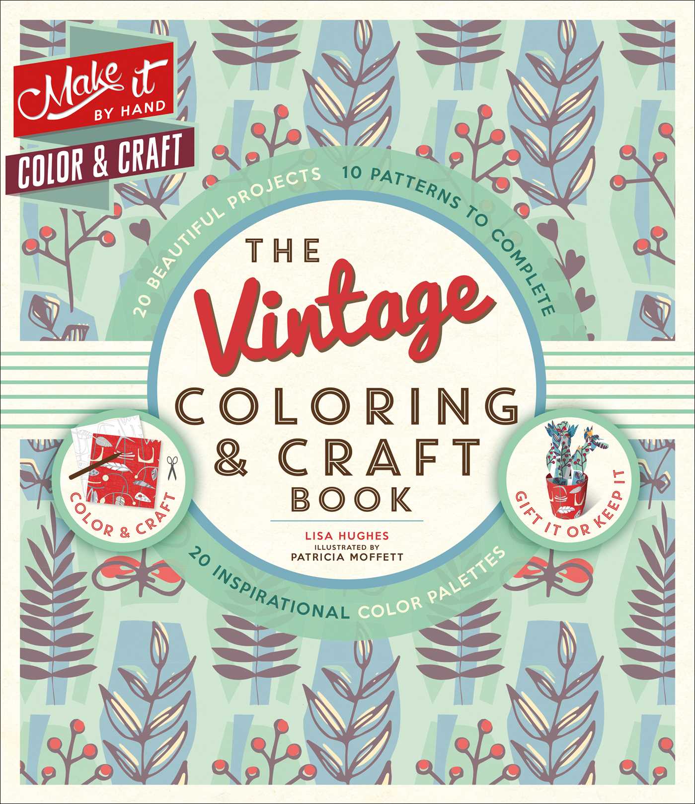 Vintage Coloring & Craft Book