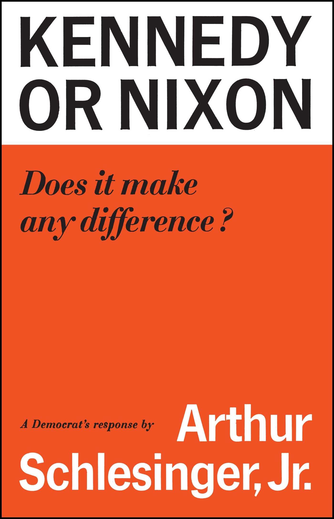 Kennedy or Nixon