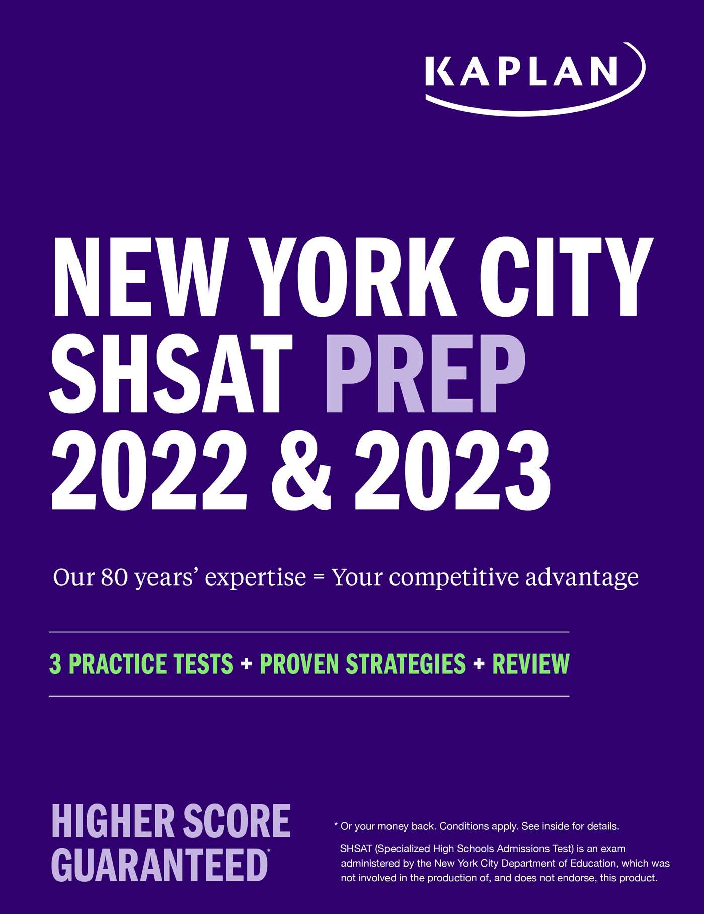 New York City SHSAT Prep 2022 & 2023