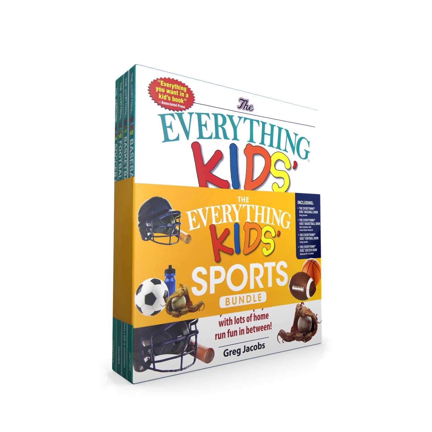 Everything Kids' Sports Bundle: The Everything® Kids' Baseball Book; The Everything® Kids' Basketball Book; The Everything® Kids' Football Book; The Everything® Kids' Soccer Book