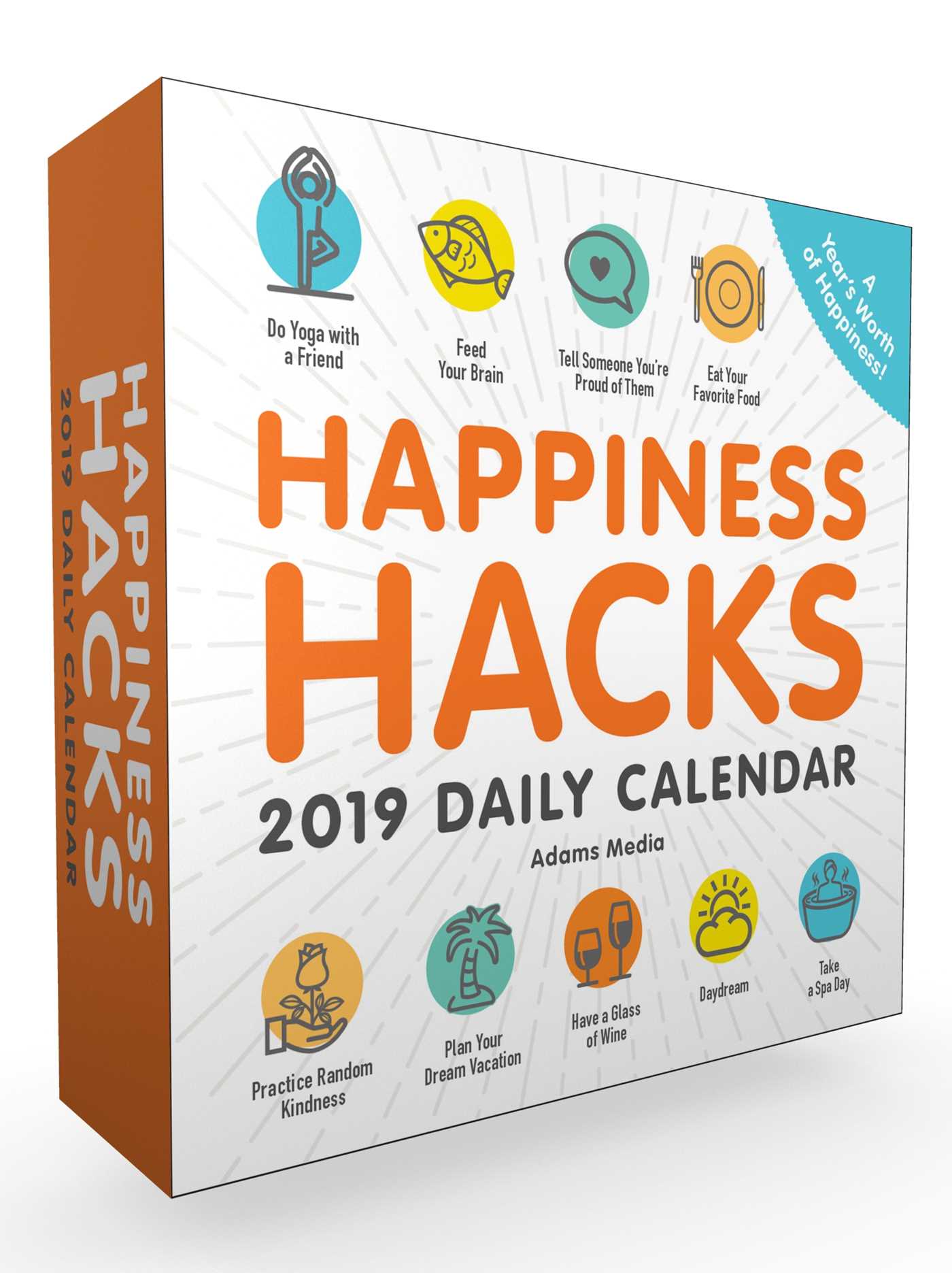 Happiness Hacks 2019 Daily Calendar