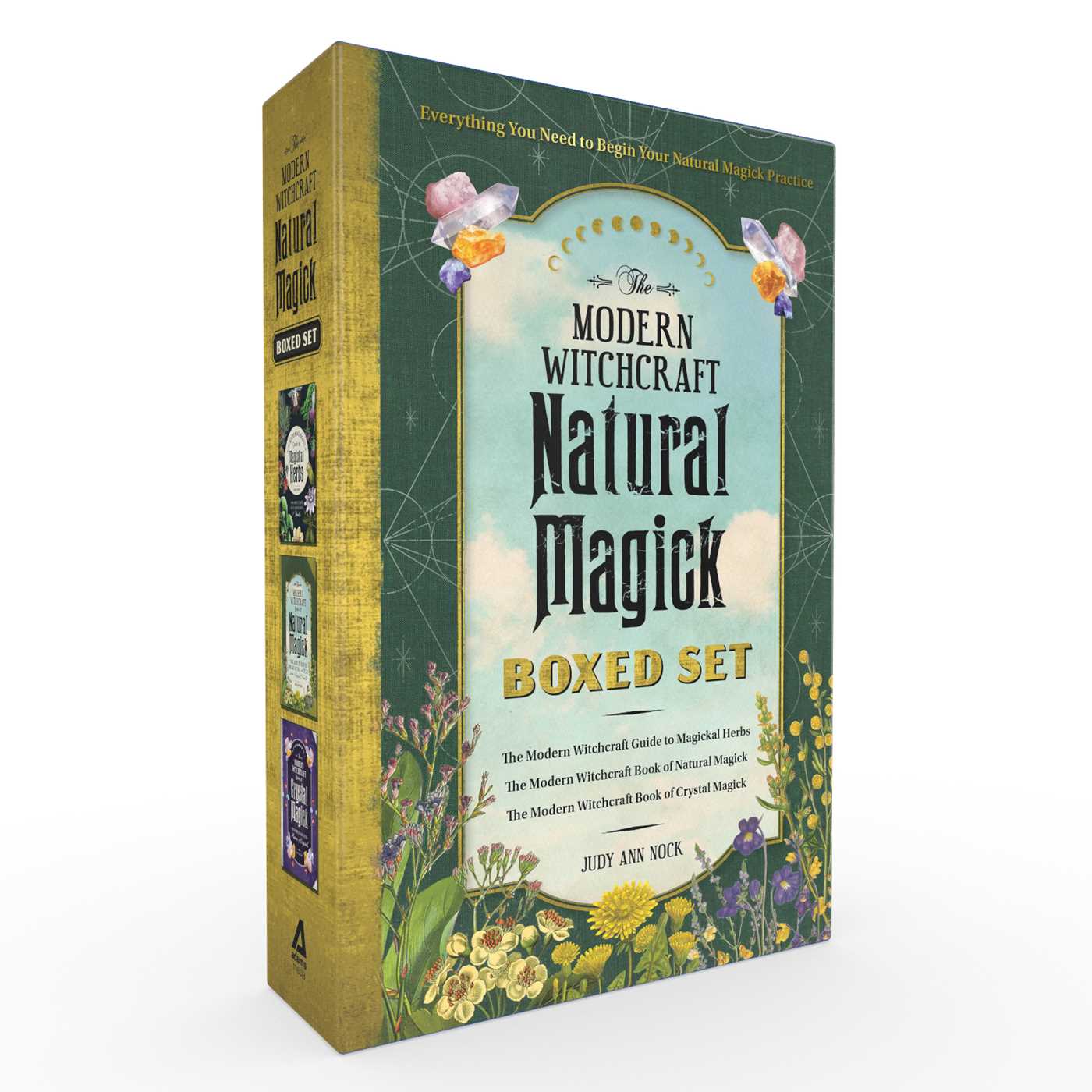 Modern Witchcraft Natural Magick Boxed Set: The Modern Witchcraft Guide to Magickal Herbs, The Modern Witchcraft Book of Natural Magick, The Modern Witchcraft Book of Crystal Magick