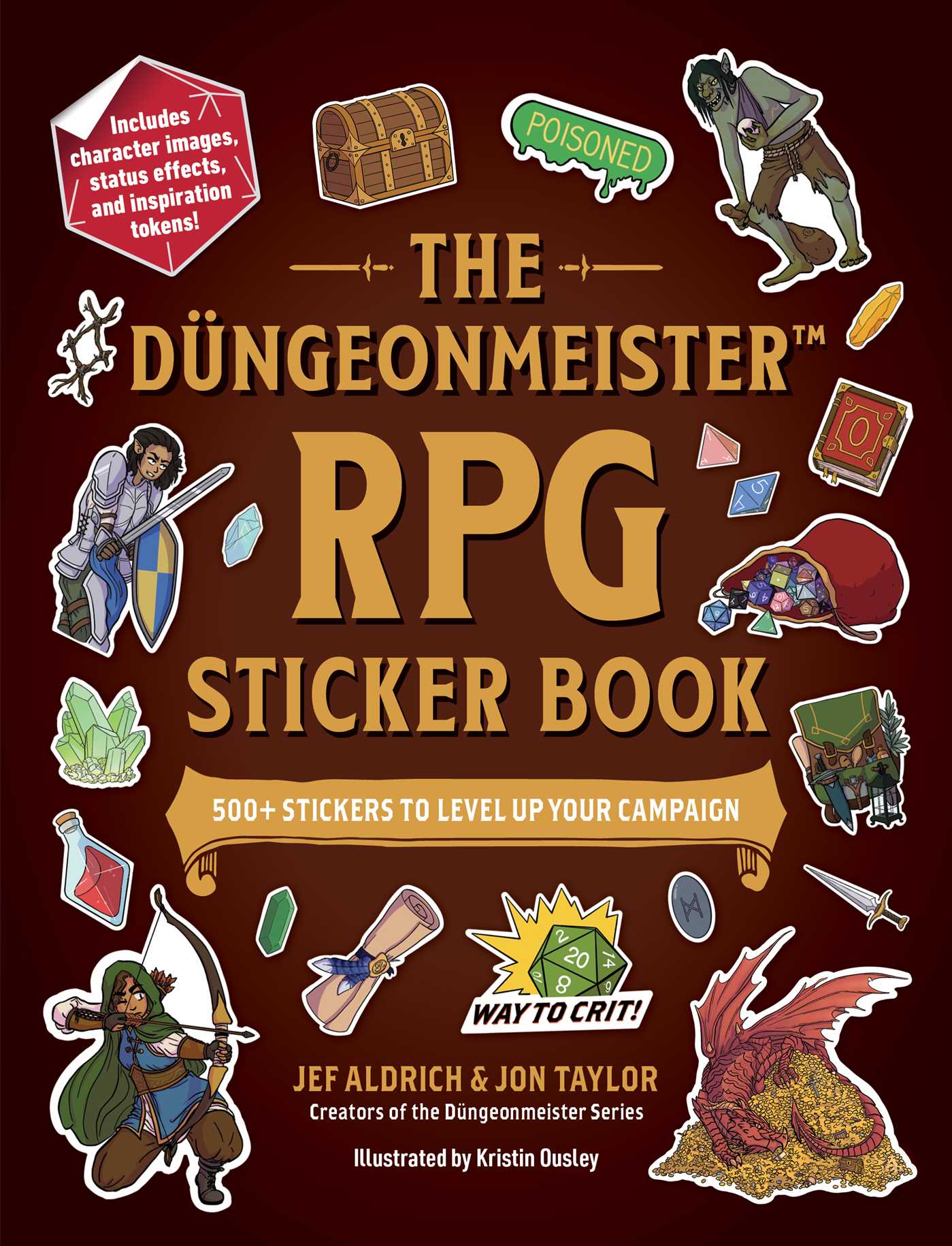 Düngeonmeister RPG Sticker Book: 500+ Stickers to Level Up Your Campaign