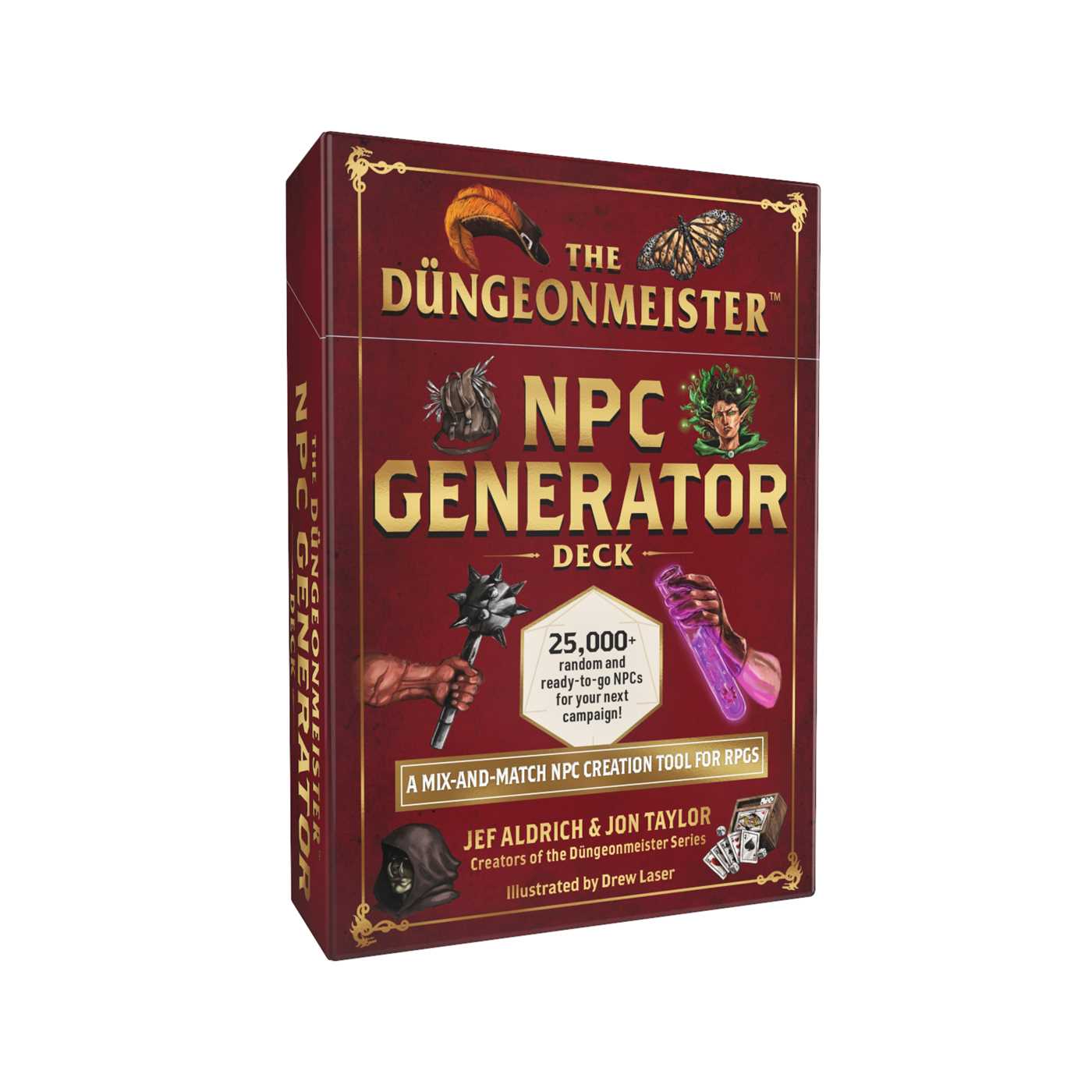 Düngeonmeister NPC Generator Deck: A Mix-and-Match NPC Creation Tool for RPGs
