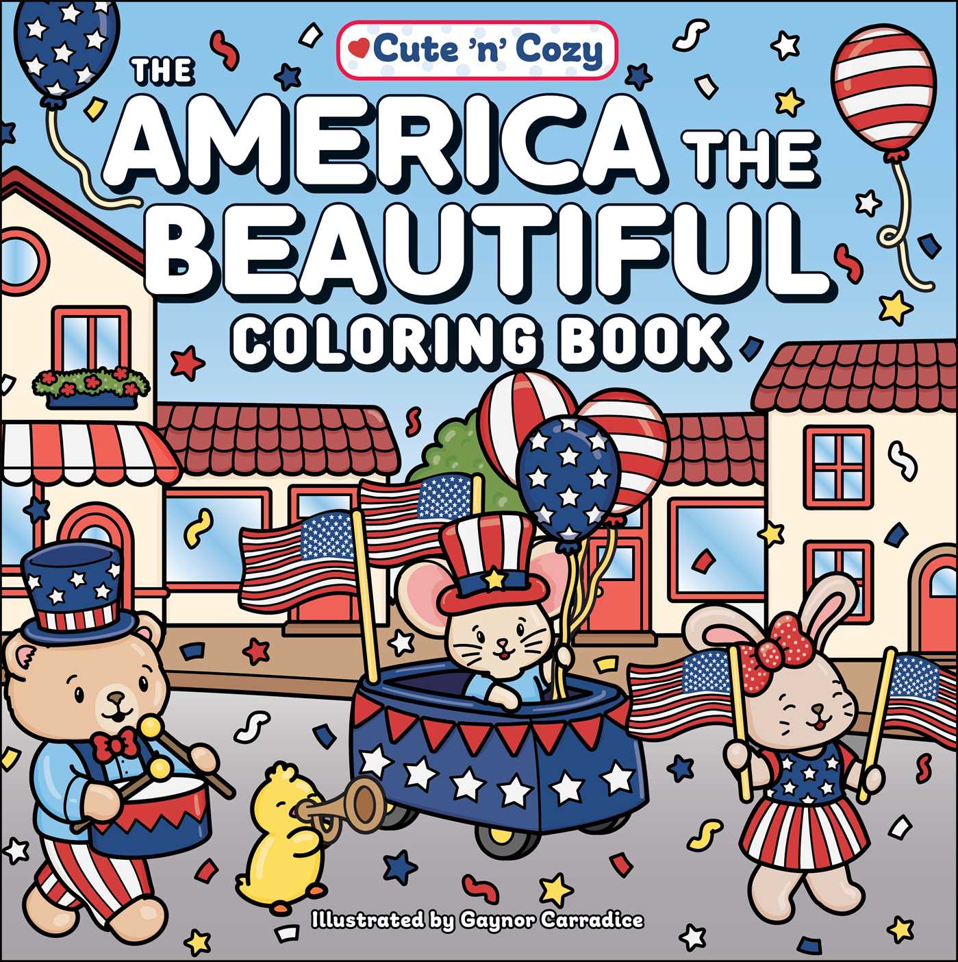 America the Beautiful Coloring Book