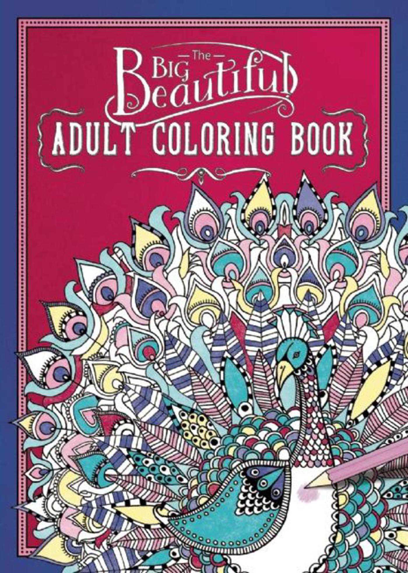 Big Beautiful Adult Coloring Book