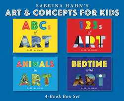 Sabrina Hahn's Art & Concepts for Kids 4-Book Box Set