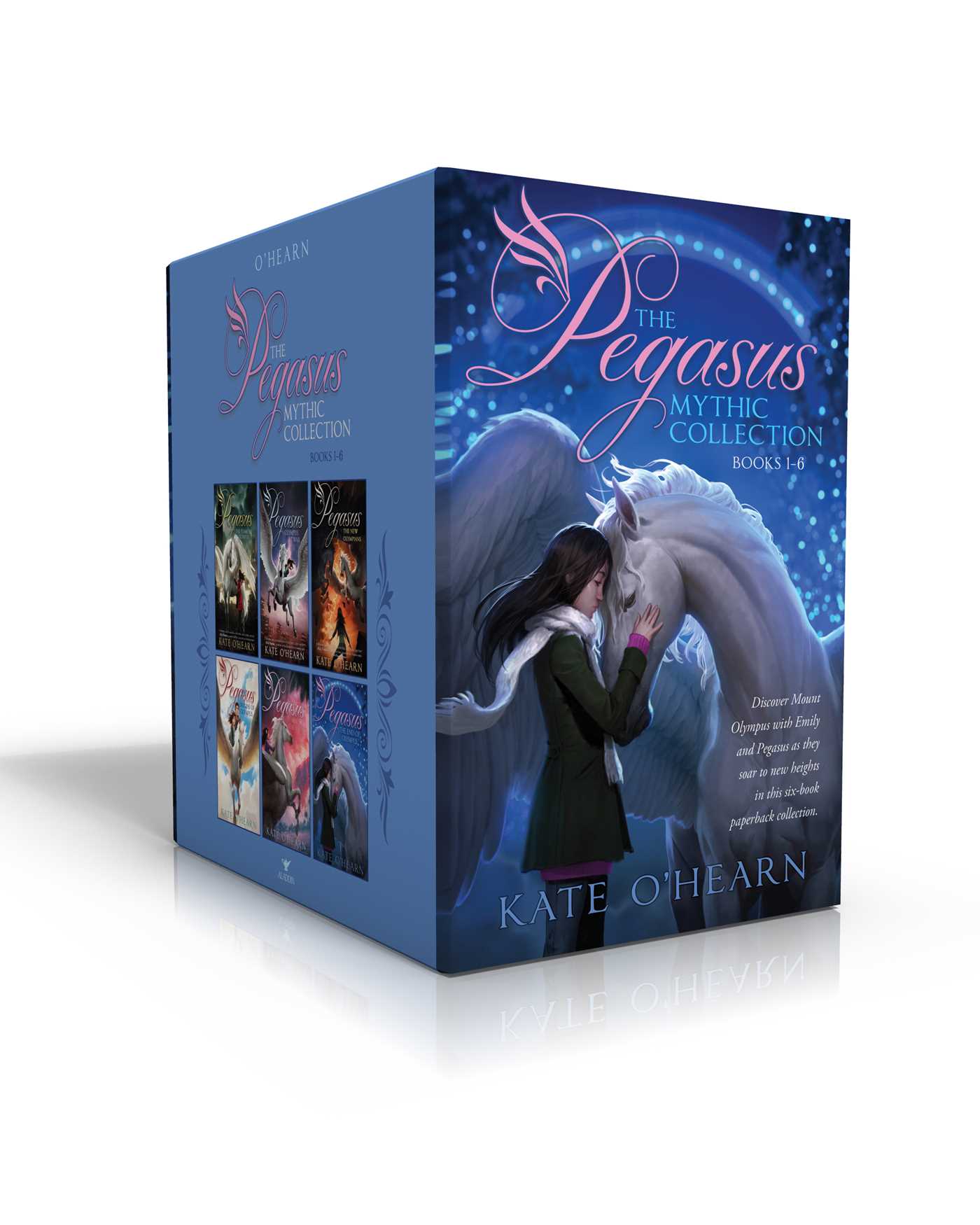 Pegasus Mythic Collection Books 1-6 (Boxed Set): The Flame of Olympus; Olympus at War; The New Olympians; Origins of Olympus; Rise of the Titans; The End of Olympus