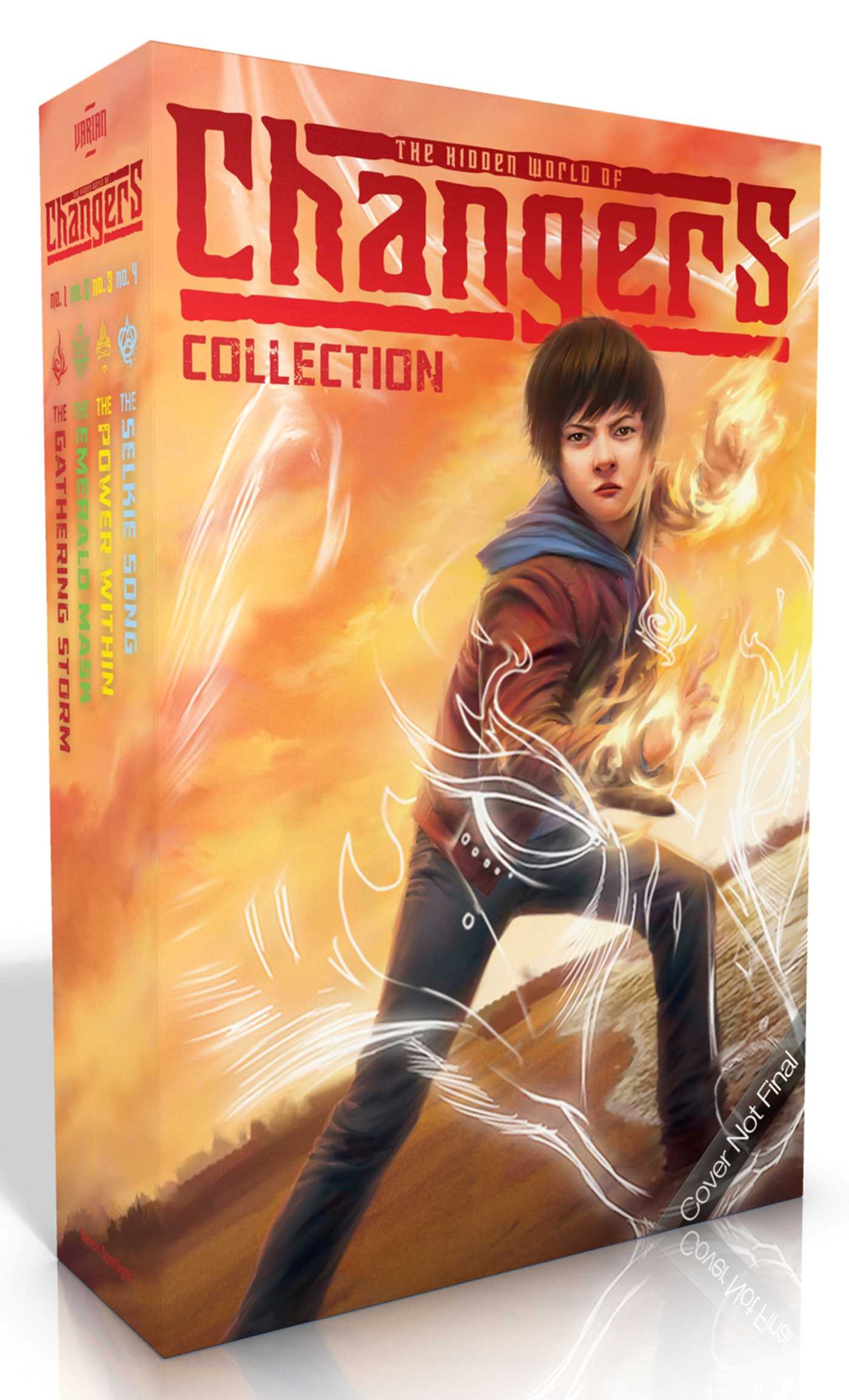 Hidden World of Changers Collection (Boxed Set): The Gathering Storm; The Emerald Mask; The Power Within; The Selkie Song