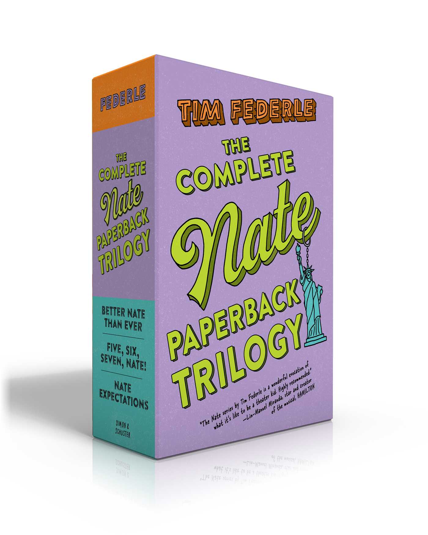 Complete Nate Paperback Trilogy (Boxed Set): Better Nate Than Ever; Five, Six, Seven, Nate!; Nate Expectations