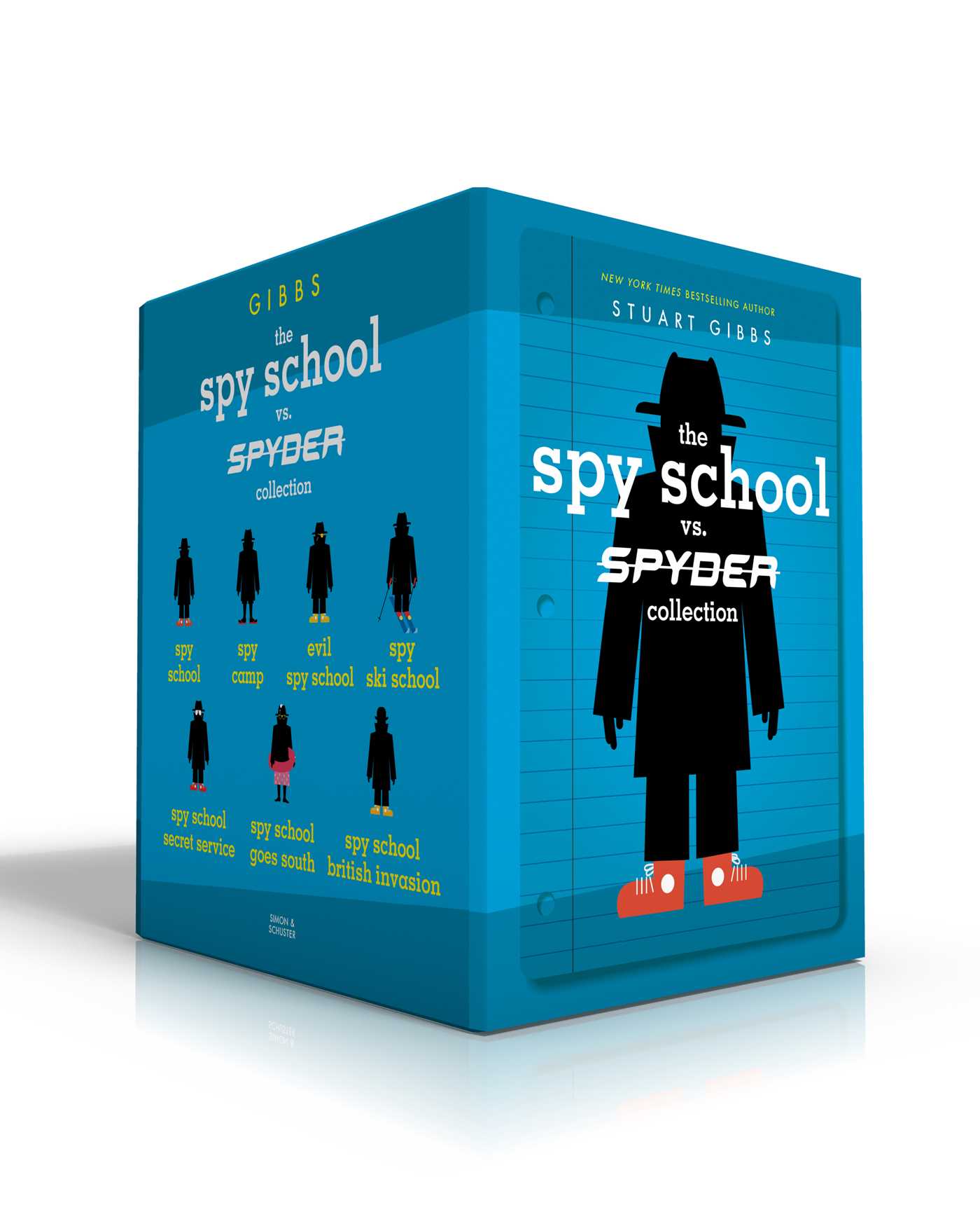 Spy School vs. SPYDER Collection (Boxed Set): Spy School; Spy Camp; Evil Spy School; Spy Ski School; Spy School Secret Service; Spy School Goes South; Spy School British Invasion
