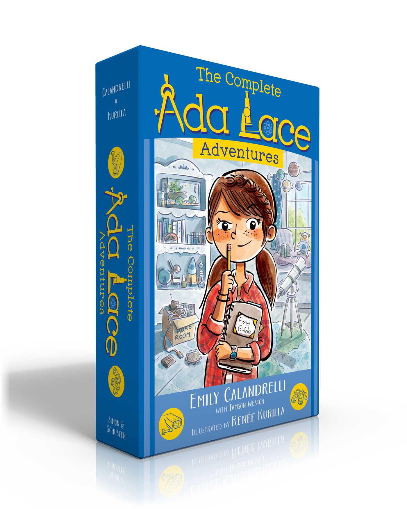 Complete Ada Lace Adventures (Boxed Set): Ada Lace, on the Case; Ada Lace Sees Red; Ada Lace, Take Me to Your Leader; Ada Lace and the Impossible Mission; Ada Lace and the Suspicious Artist