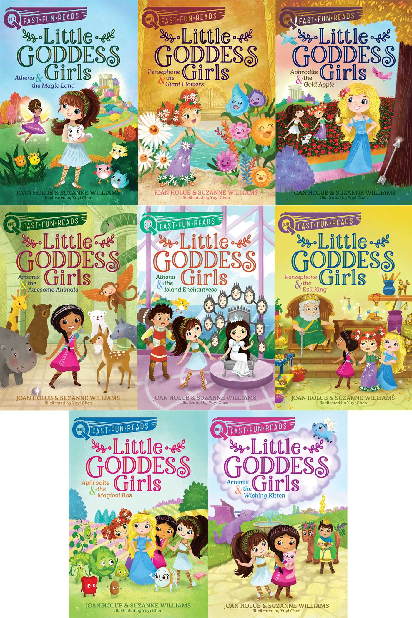 Little Goddess Girls Hello Brick Road Collected Set