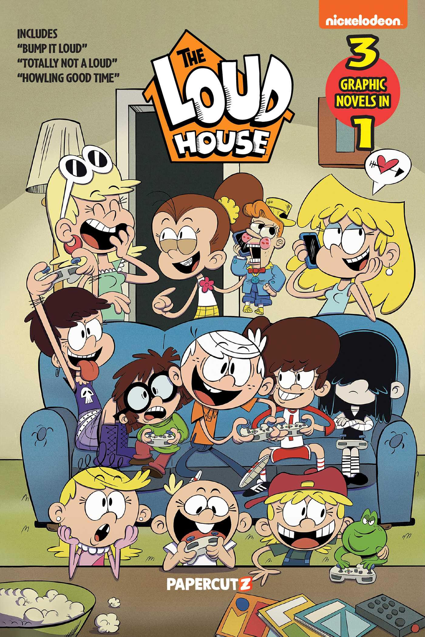 Loud House 3 in 1 Vol. 7: Includes "Bump It Loud," Totally Not A Loud," and "Howling Good Time"