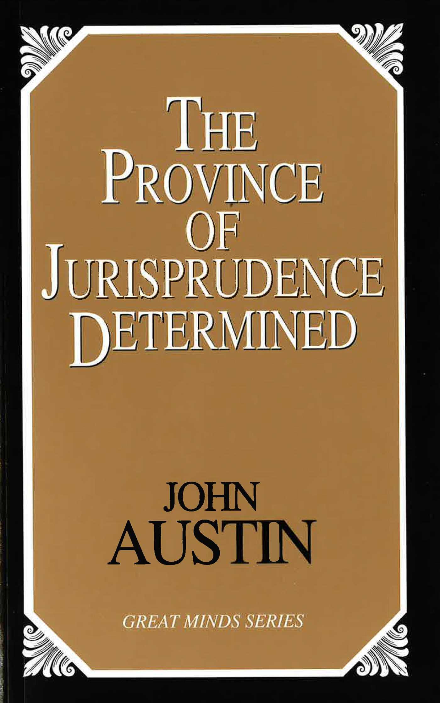 Province of Jurisprudence Determined