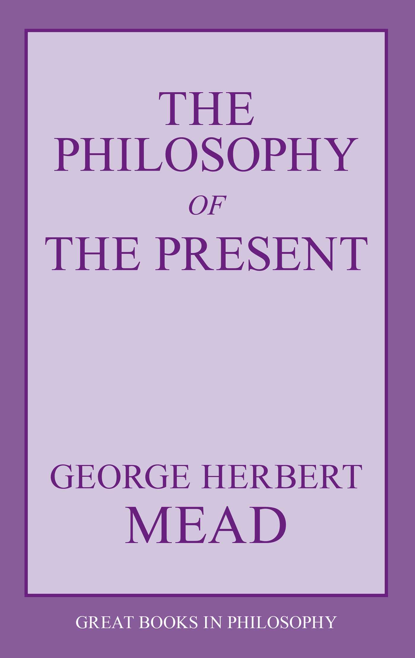 Philosophy of the Present