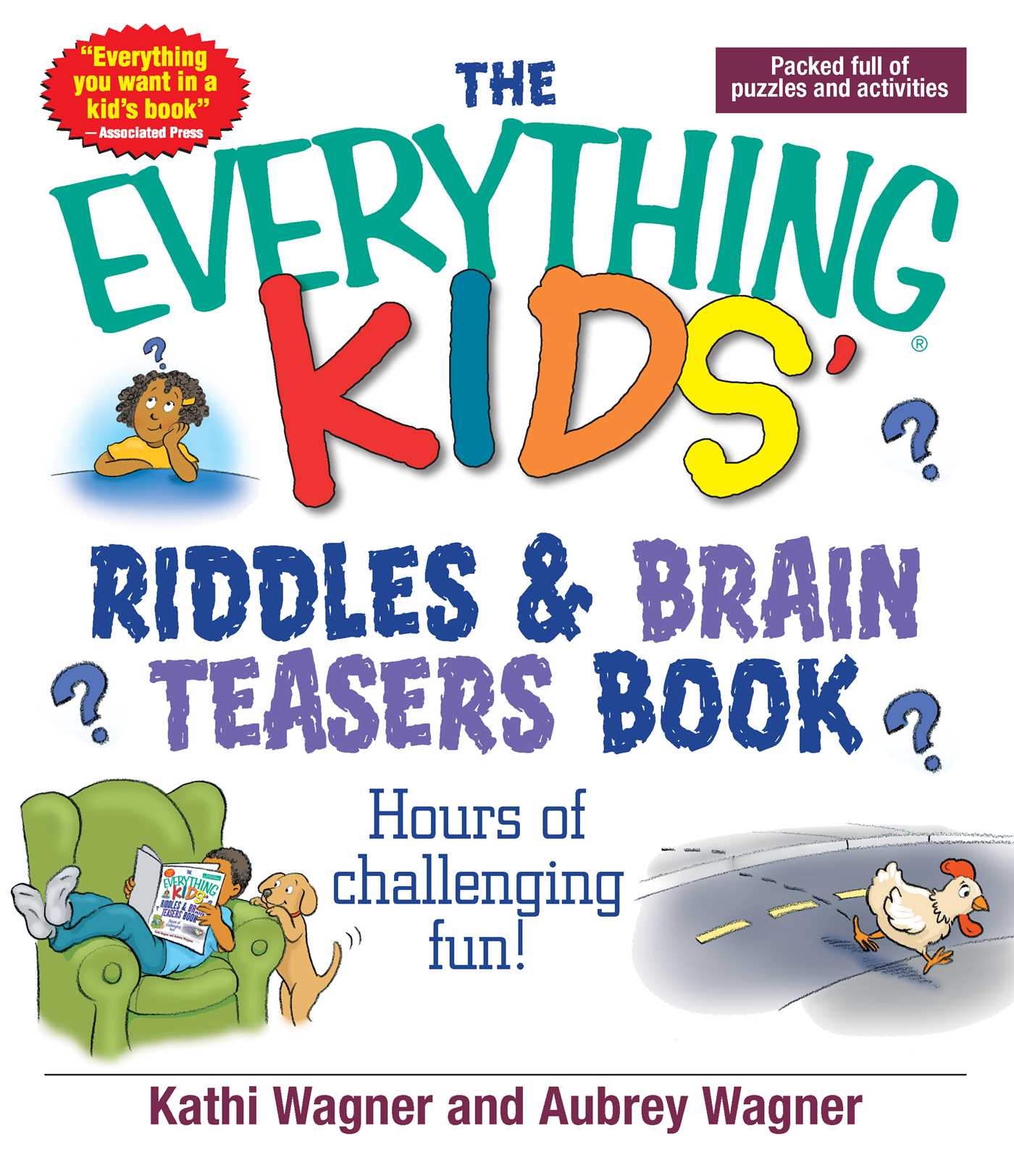 Everything Kids Riddles & Brain Teasers Book: Hours of Challenging Fun