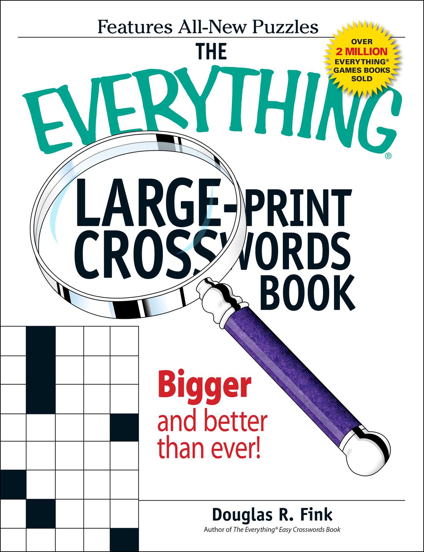 Everything Large-Print Crosswords Book: Bigger and Better than Ever!