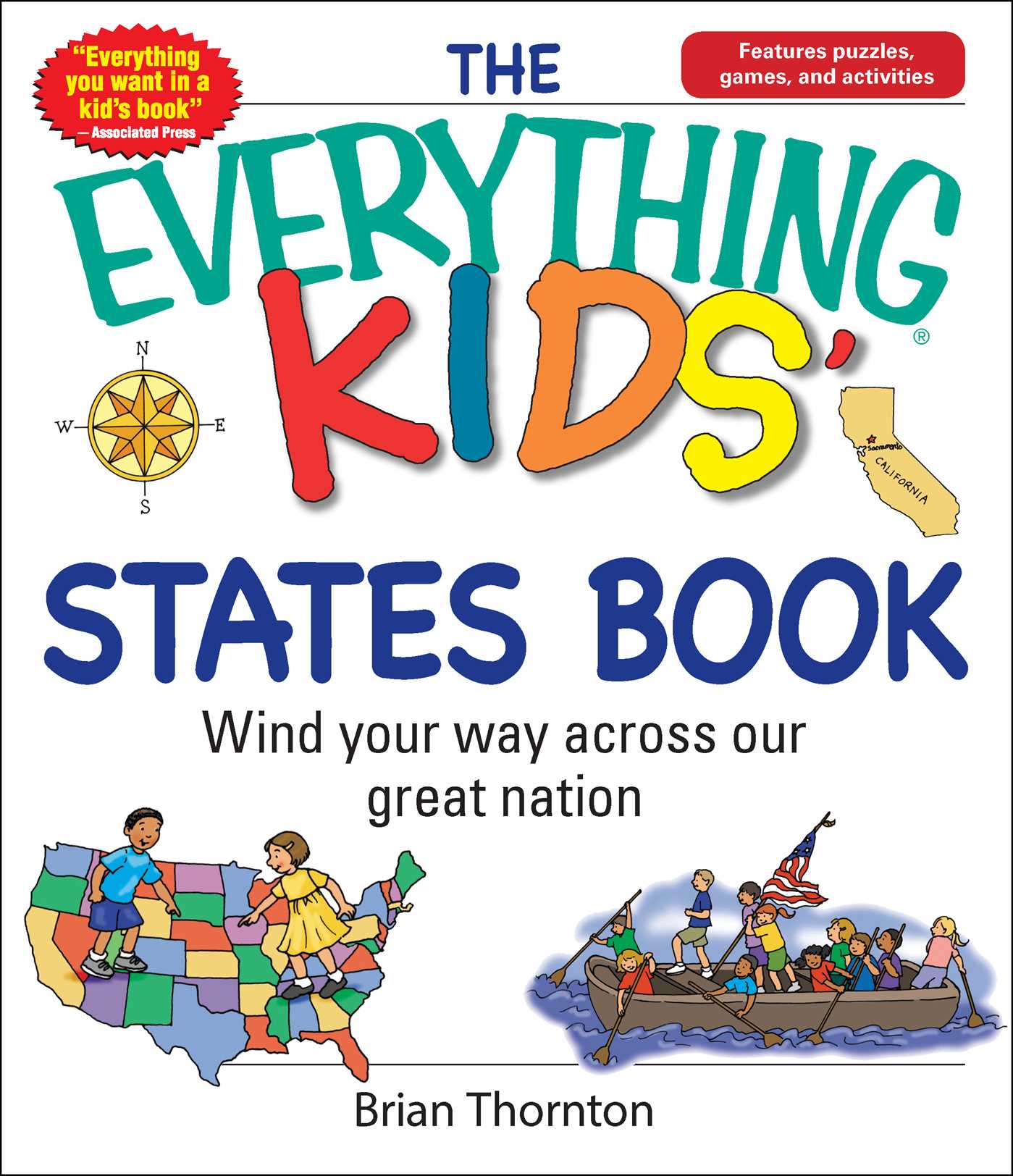 Everything Kids' States Book: Wind Your Way Across Our Great Nation