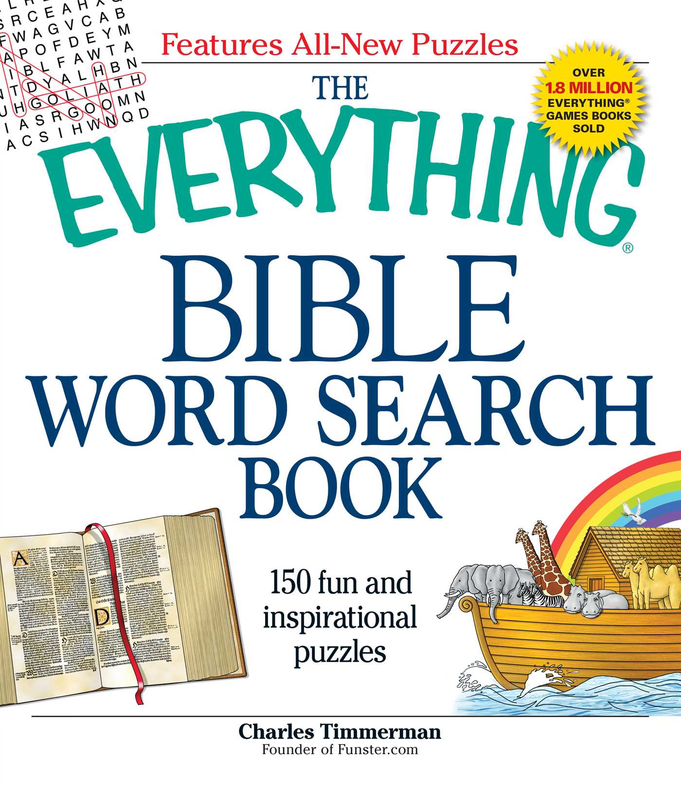 Everything Bible Word Search Book: 150 fun and inspirational puzzles