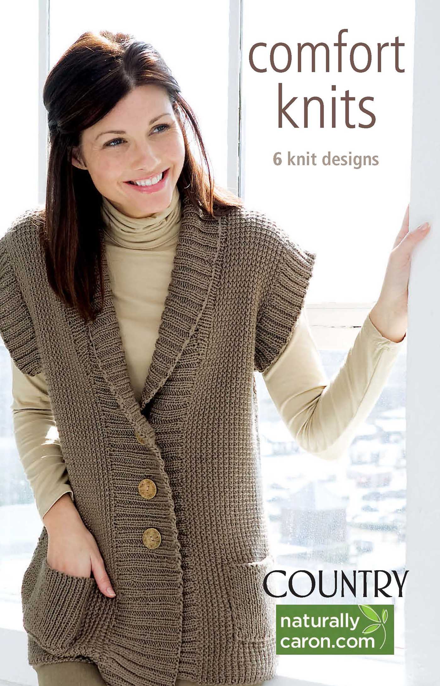Comfort Knits—6 Knit Designs; Caron Country