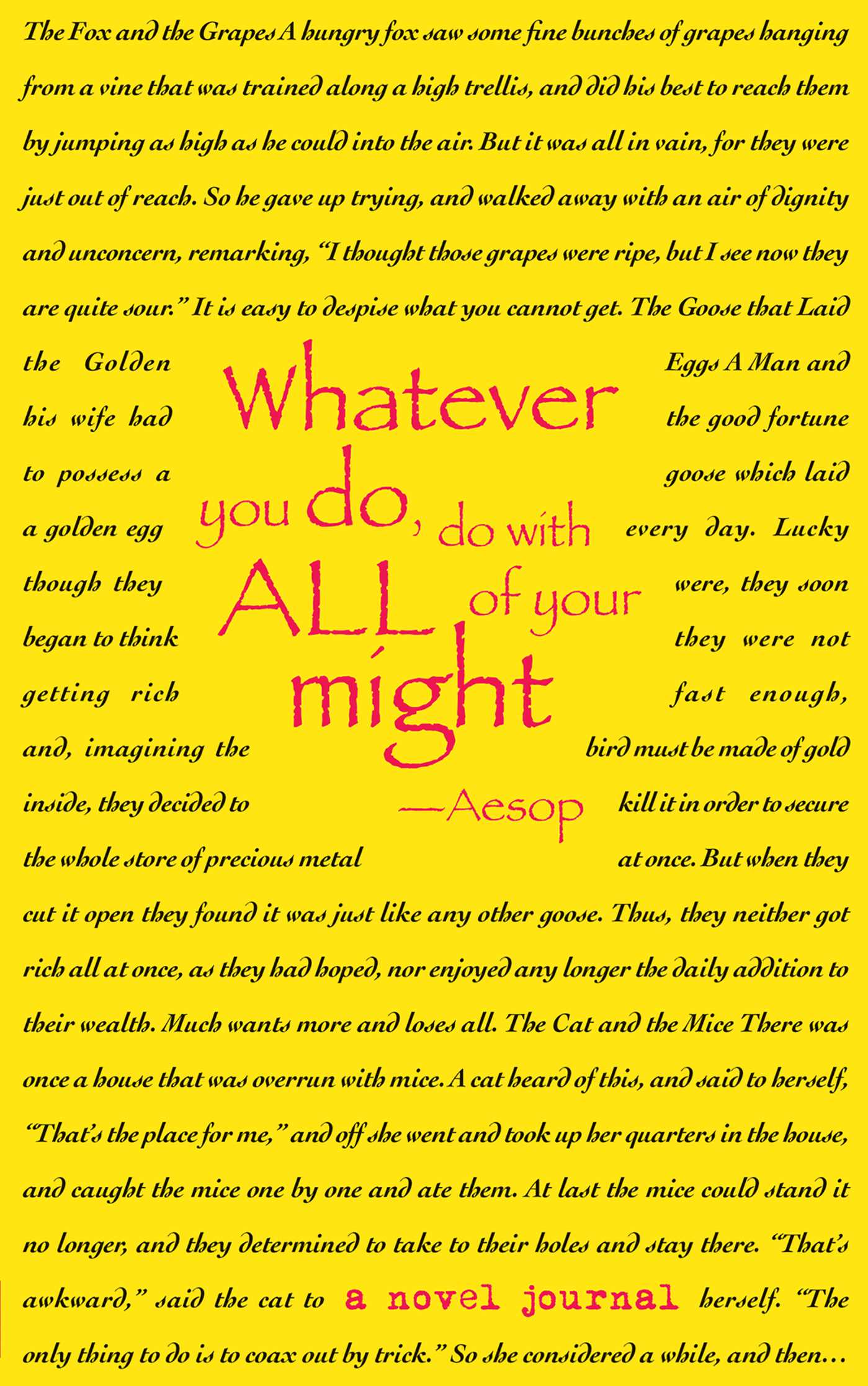 Novel Journal: Aesop's Fables (Compact)