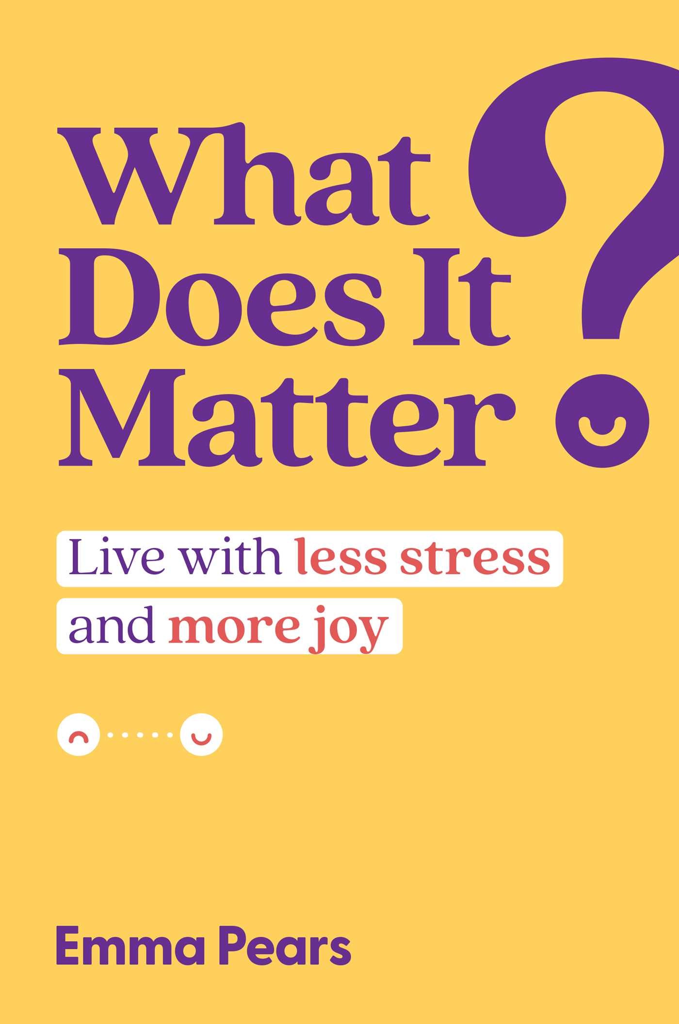 What Does It Matter?