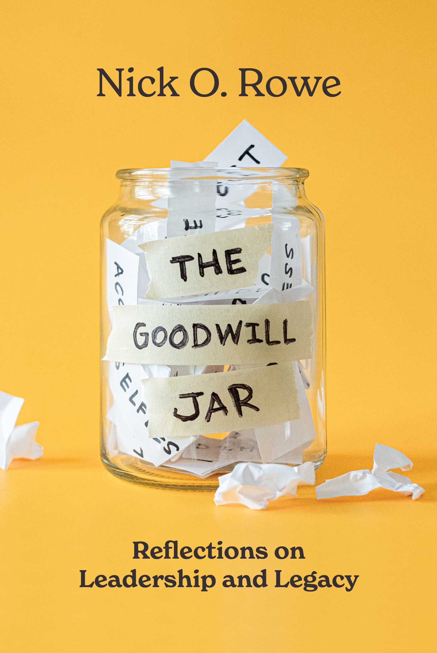 Goodwill Jar: Reflections on Leadership and Legacy
